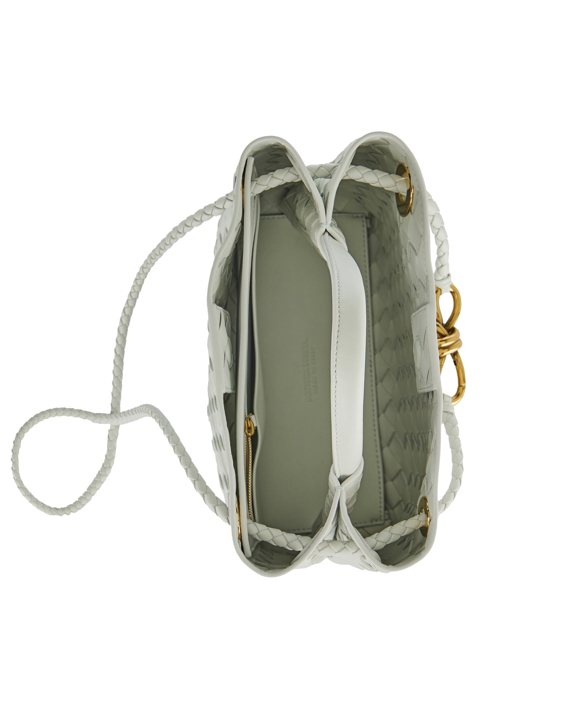 Andiamo Small Leather Tote Bottega veneta оригінал – Купити в Україні – збільшений вид