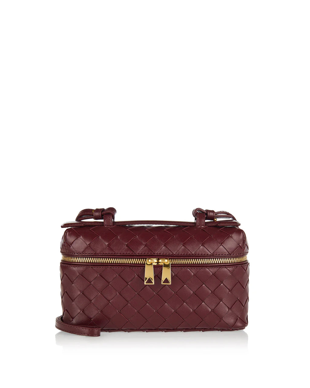 Bang Bang Leather Vanity Case Bottega veneta оригінал – Купити в Україні – боковий вид