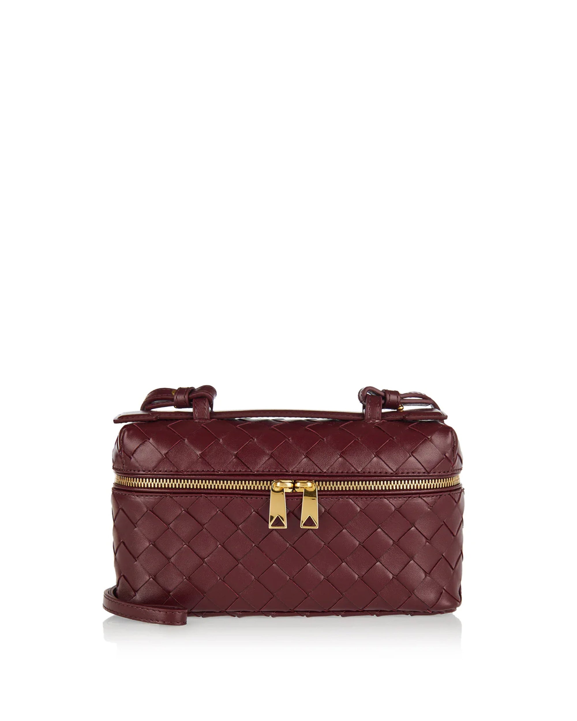 Bang Bang Leather Vanity Case Bottega veneta оригінал – Купити в Україні – боковий вид