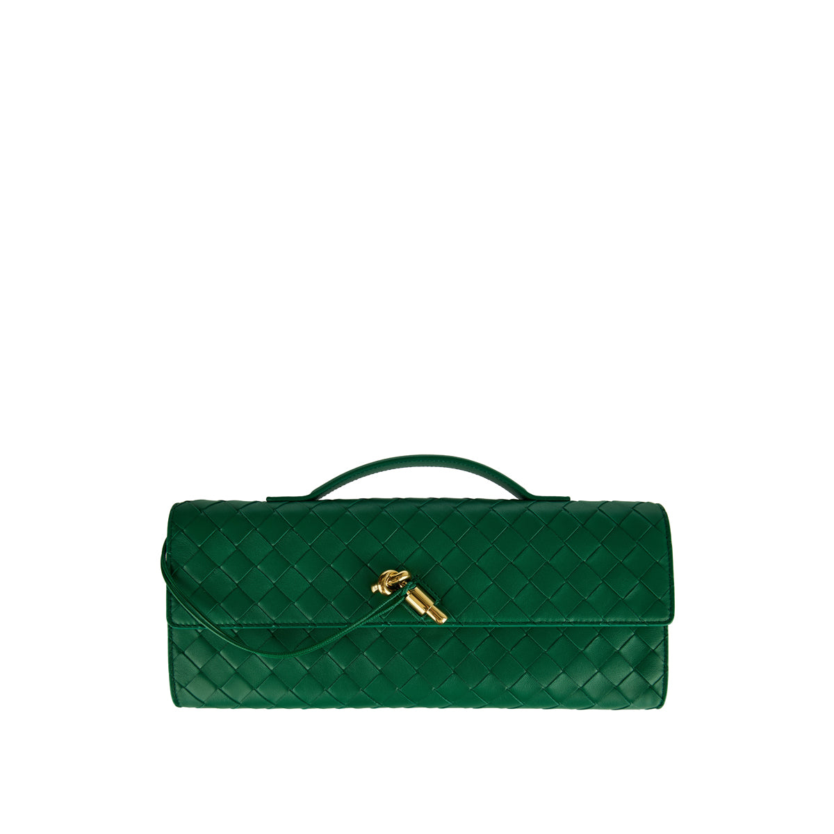 Оригінальна Andiamo Long Clutch Bottega veneta – боковий вид