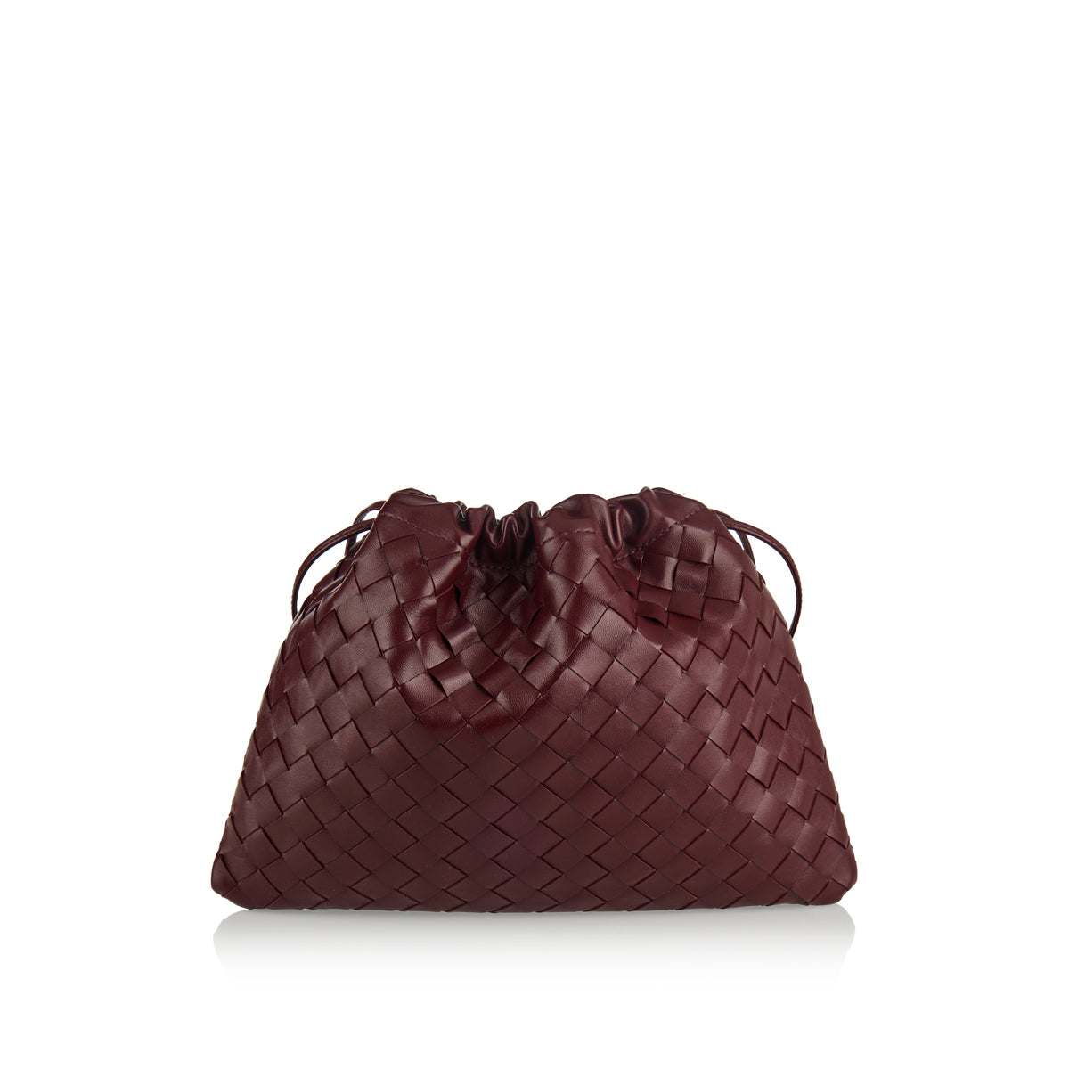 Оригінальна Dustbag Intrecciato Leather Pouch Bottega veneta – боковий вид