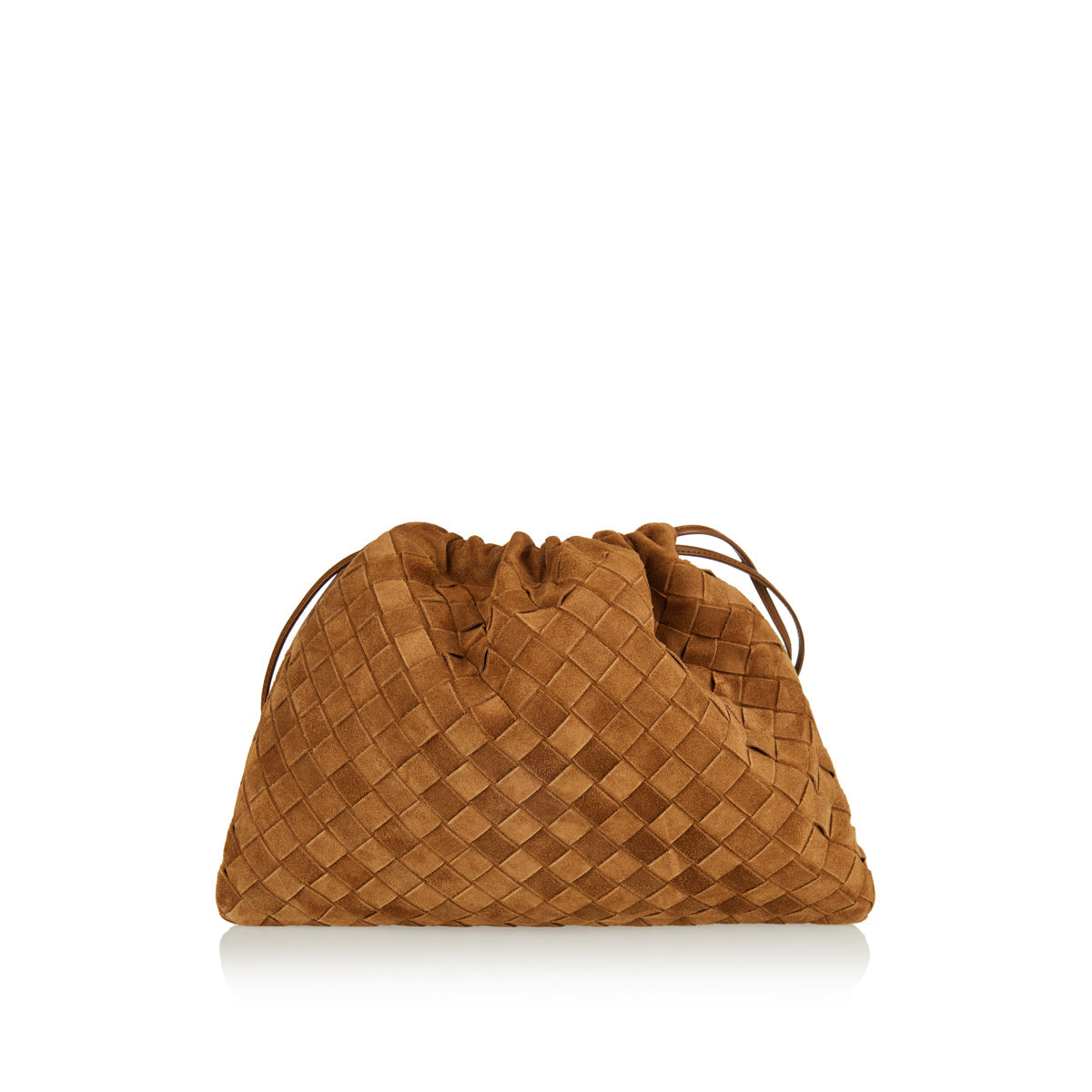 Оригінальна Dustbag Intrecciato Leather Pouch Bottega veneta – боковий вид