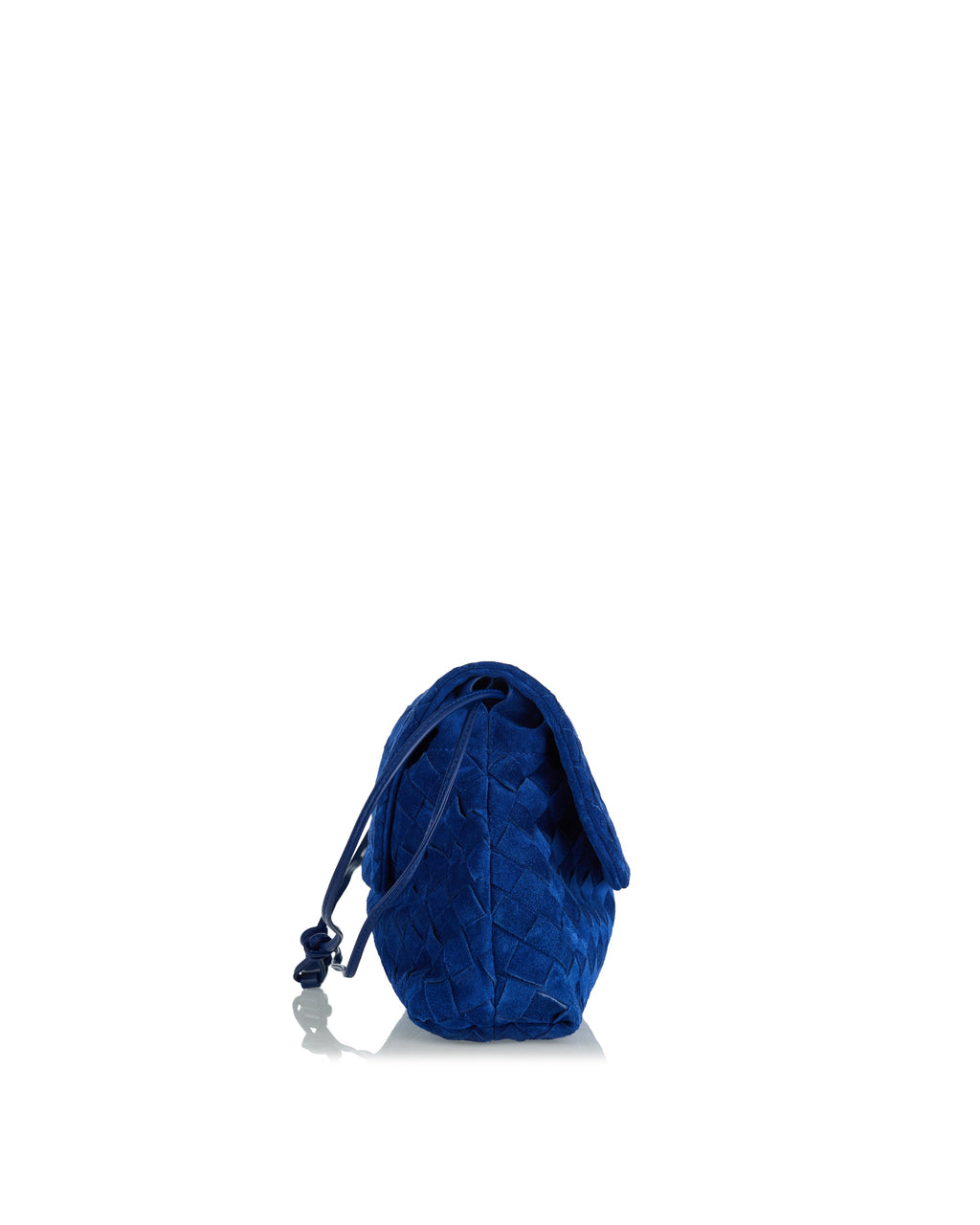Оригінальна Giorno Intrecciato Suede Dustbag Pouch Bottega veneta – вид ззаду