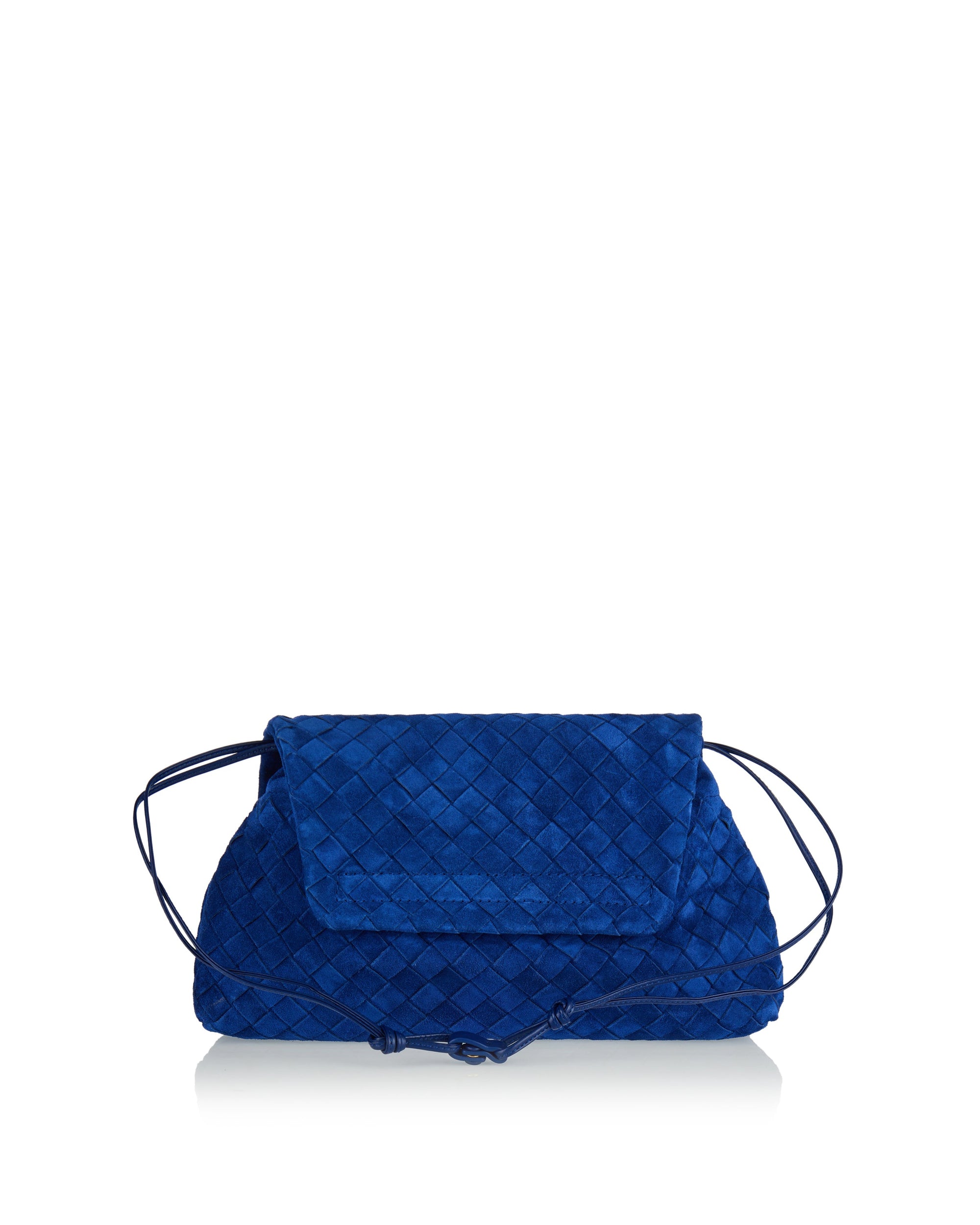 Оригінальна Giorno Intrecciato Suede Dustbag Pouch Bottega veneta – детальний вид