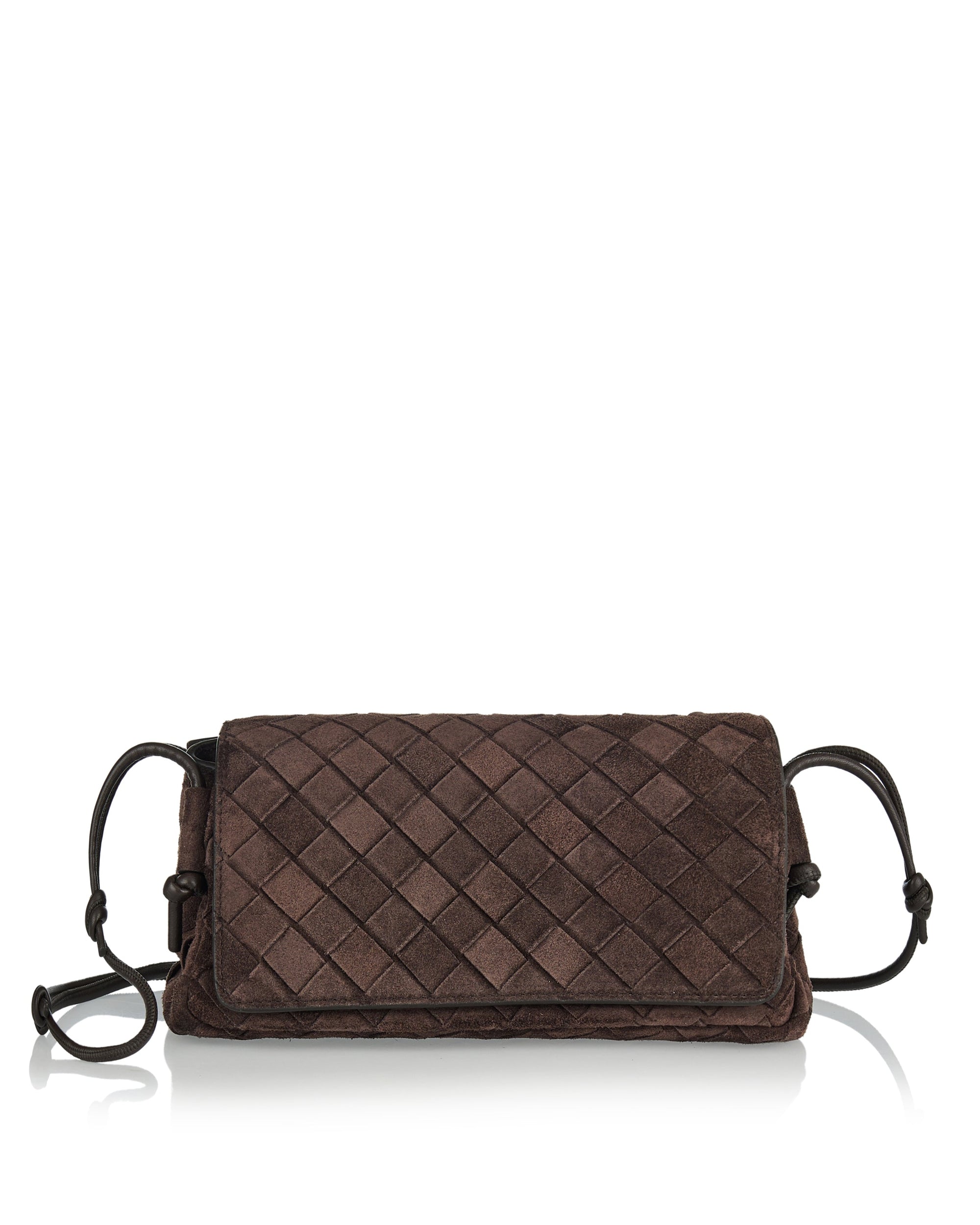 Notturno Intrecciato Pouch Bottega veneta – Гарантія оригінальності – боковий вид