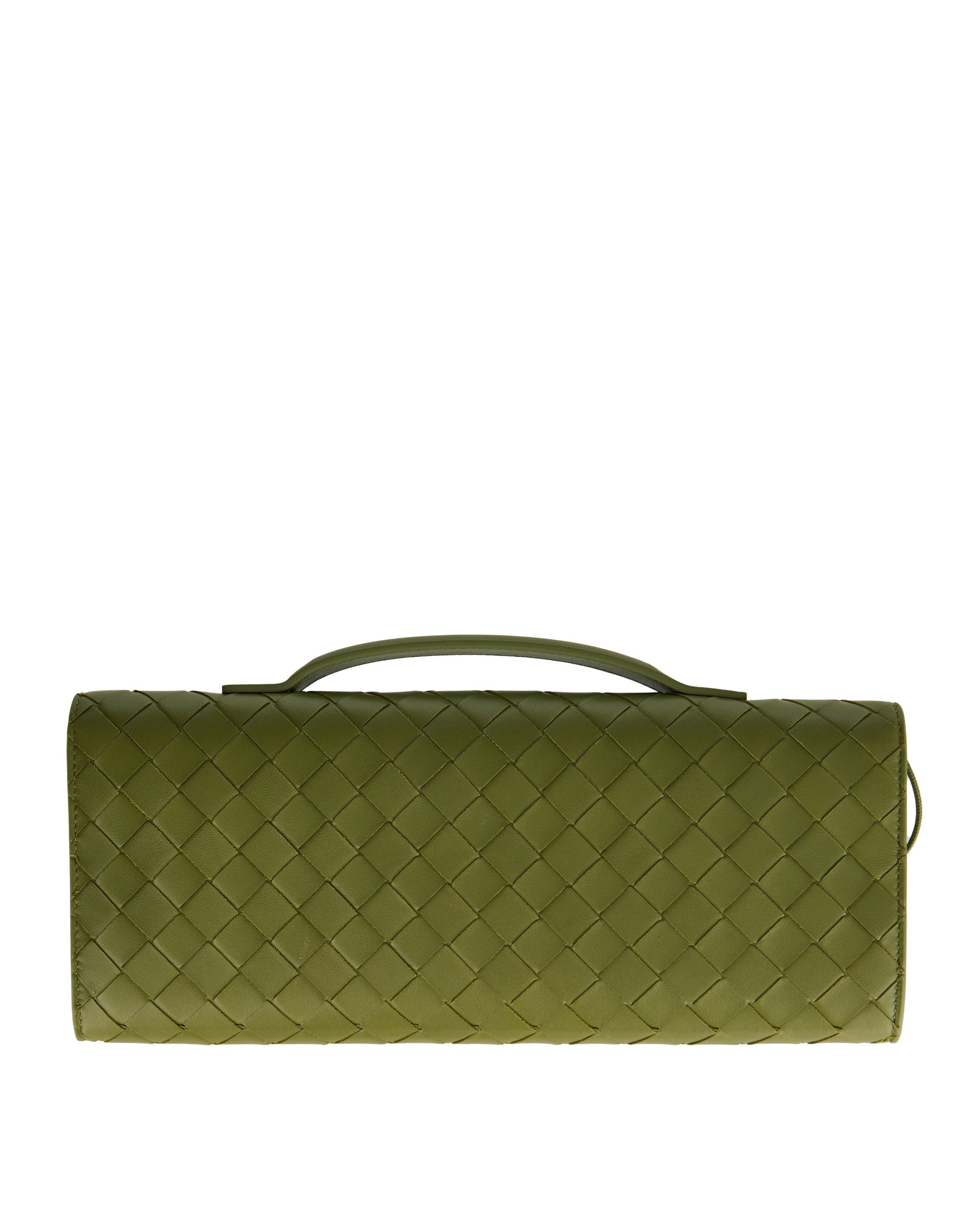Оригінальна Andiamo Leather Clutch Bag Bottega veneta – детальний вид