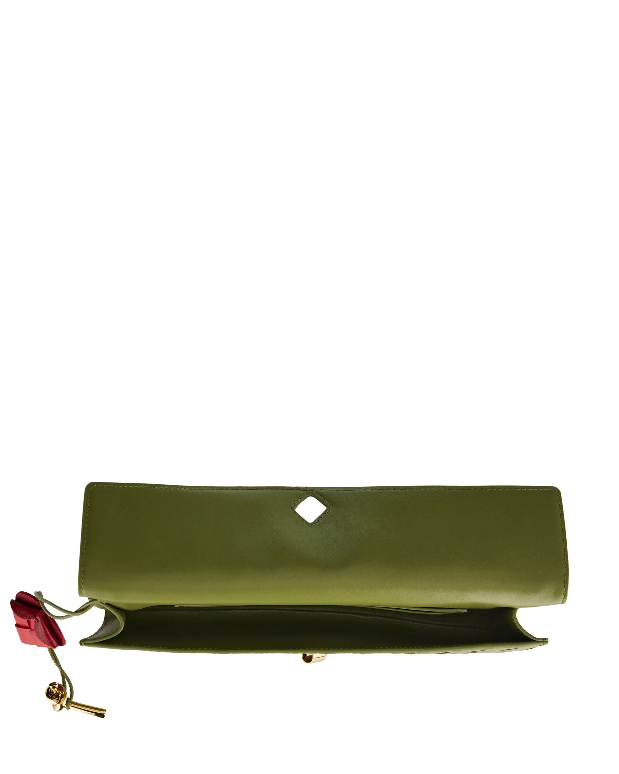 Оригінальна Andiamo Leather Clutch Bag Bottega veneta – збільшений вид