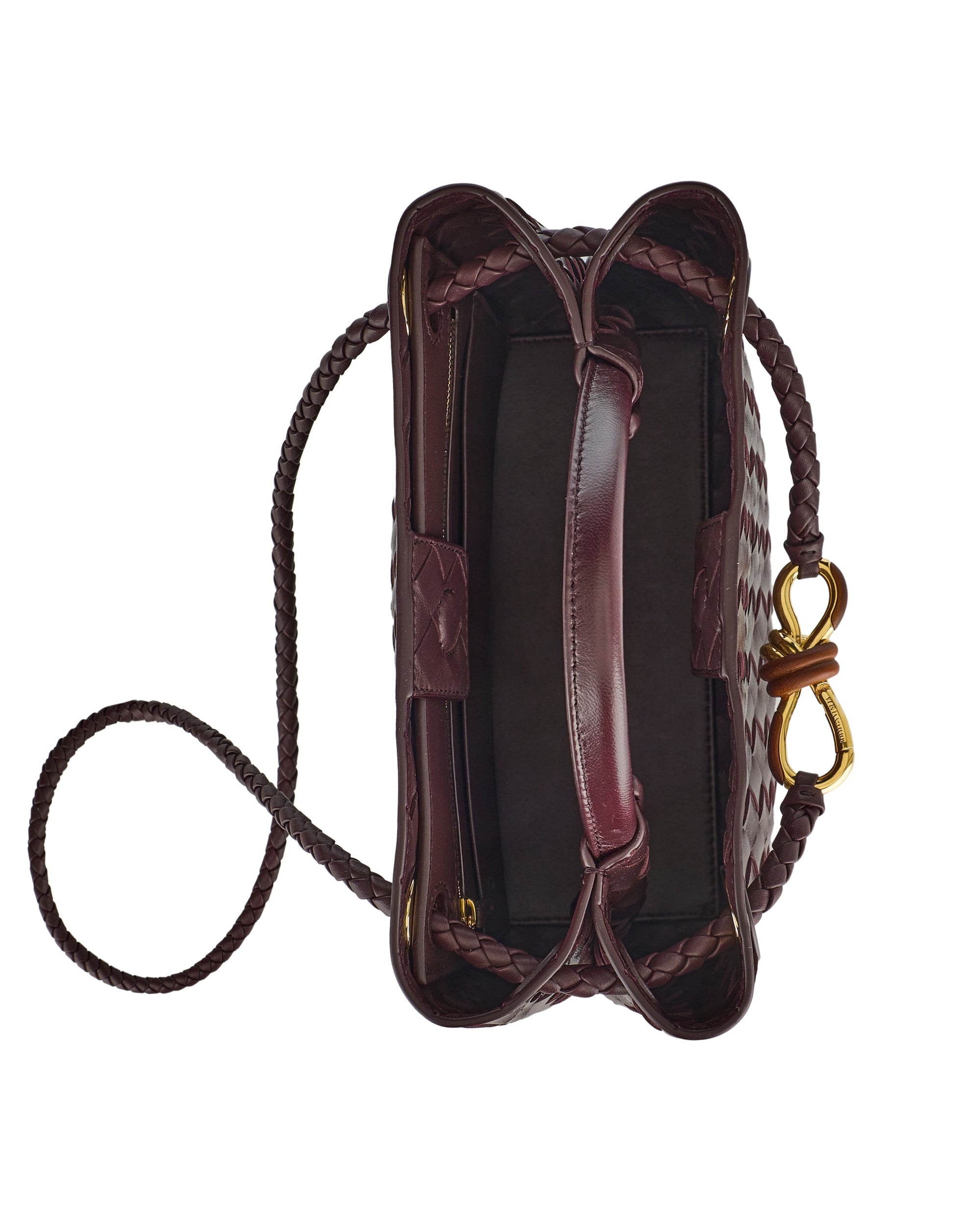 Αndiamo Small Leather Bag Bottega veneta оригінал – Купити в Україні – збільшений вид