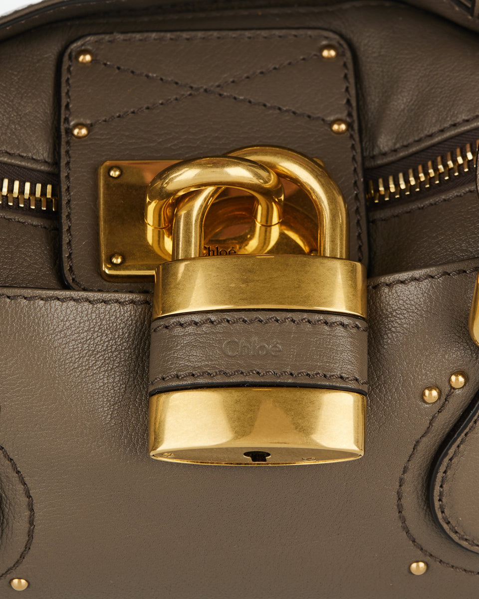 Paddington Grained Leather Shoulder Bag Chloe оригінал – Купити в Україні – збільшений вид