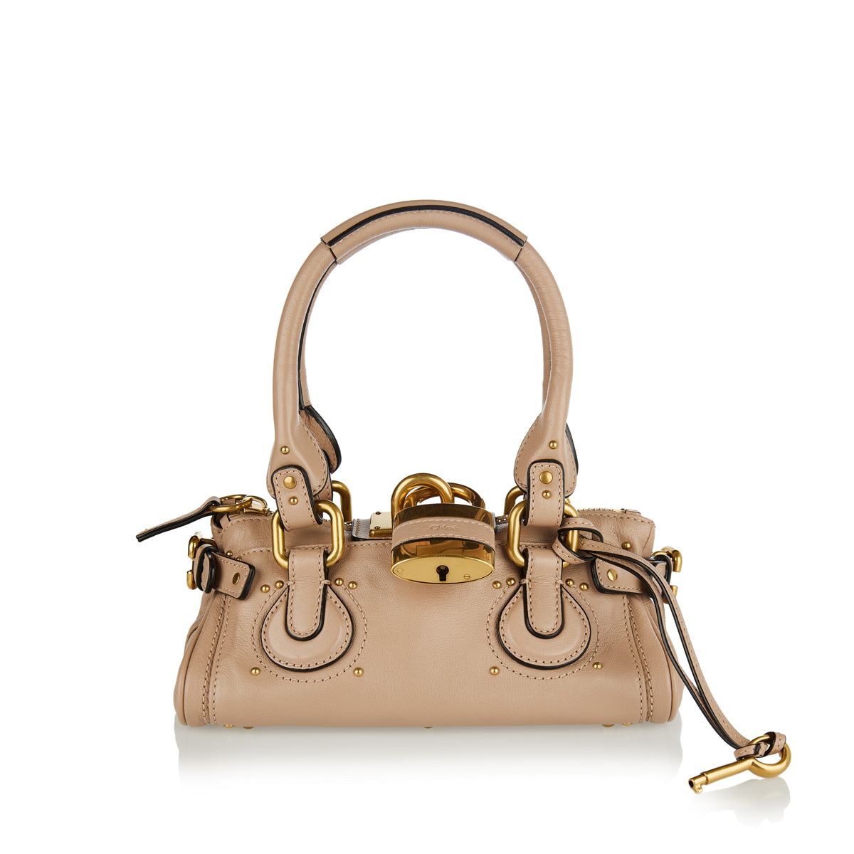 Paddington Small Leather Shoulder Bag Chloe оригінал – Купити в Україні – боковий вид