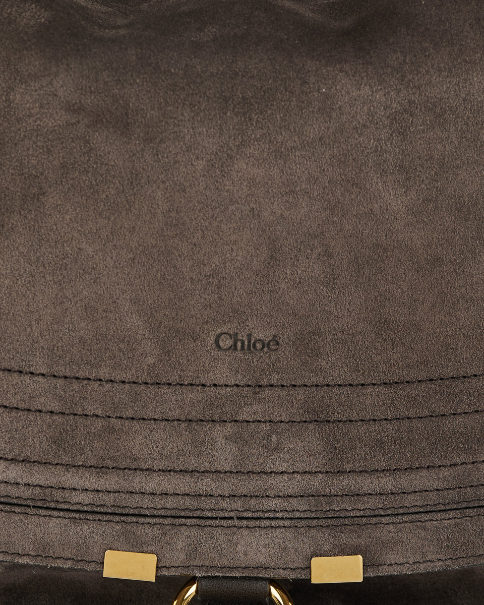 Marcie Suede Shoulder Bag Chloe – Гарантія оригінальності – збільшений вид