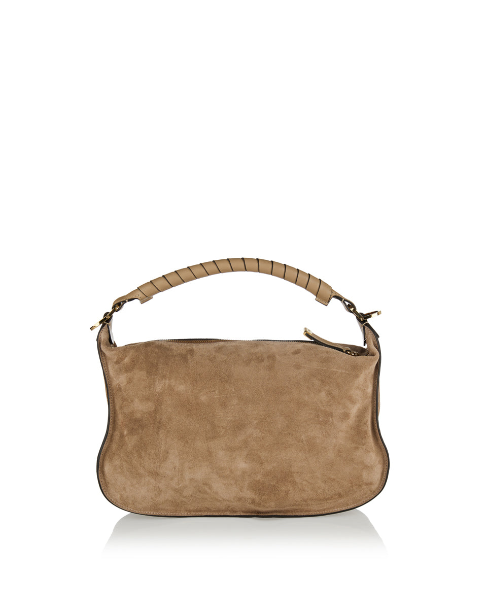 Small Marcie Suede Leather Shoulder Bag Chloe оригінал – Купити в Україні – детальний вид