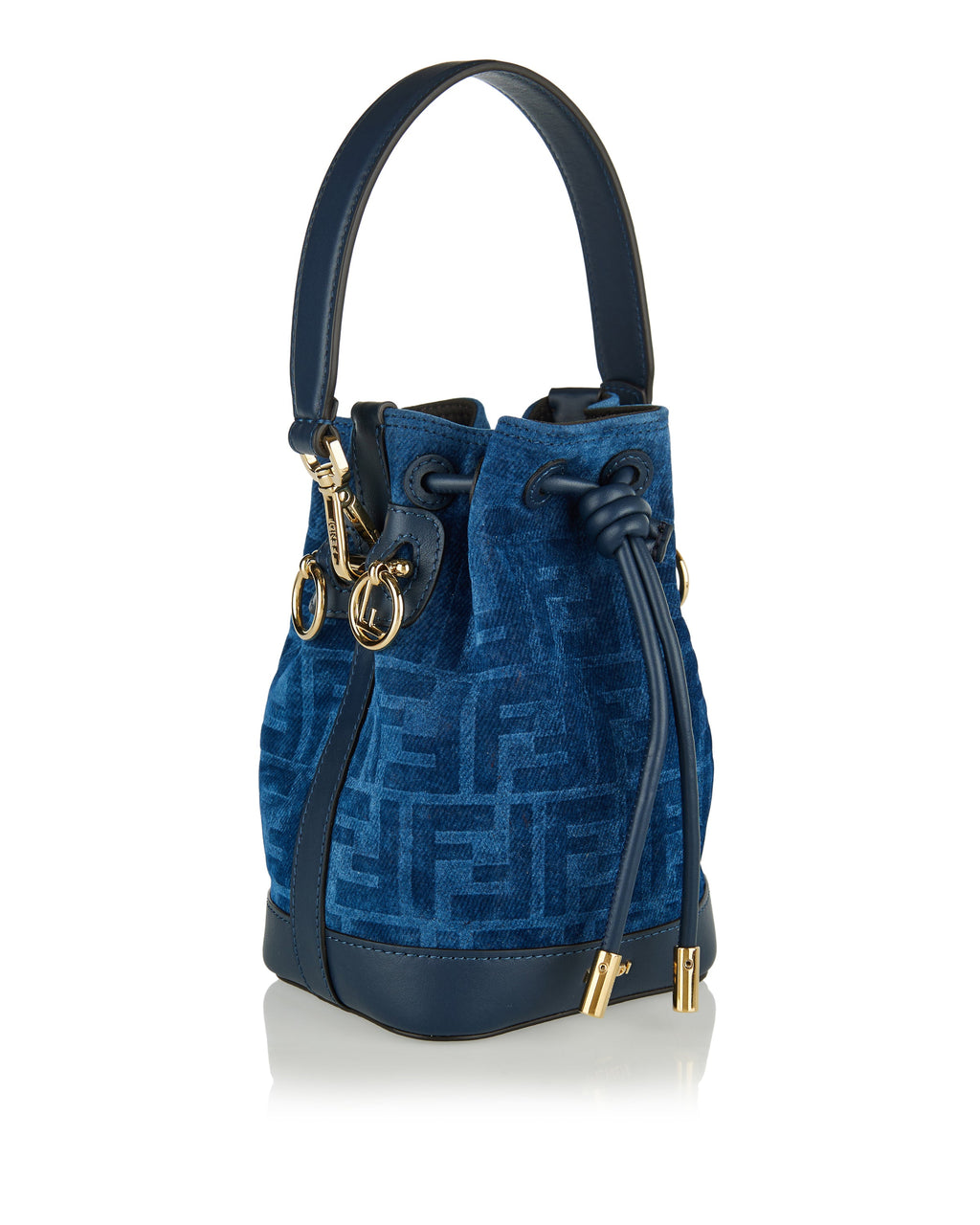 Mon Tresor Cotton Bucket Bag Fendi – Гарантія оригінальності – вид ззаду