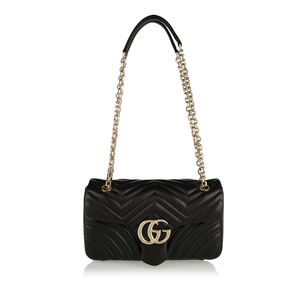 Оригінальна Gg Marmont Medium Shoulder Bag Gucci – боковий вид