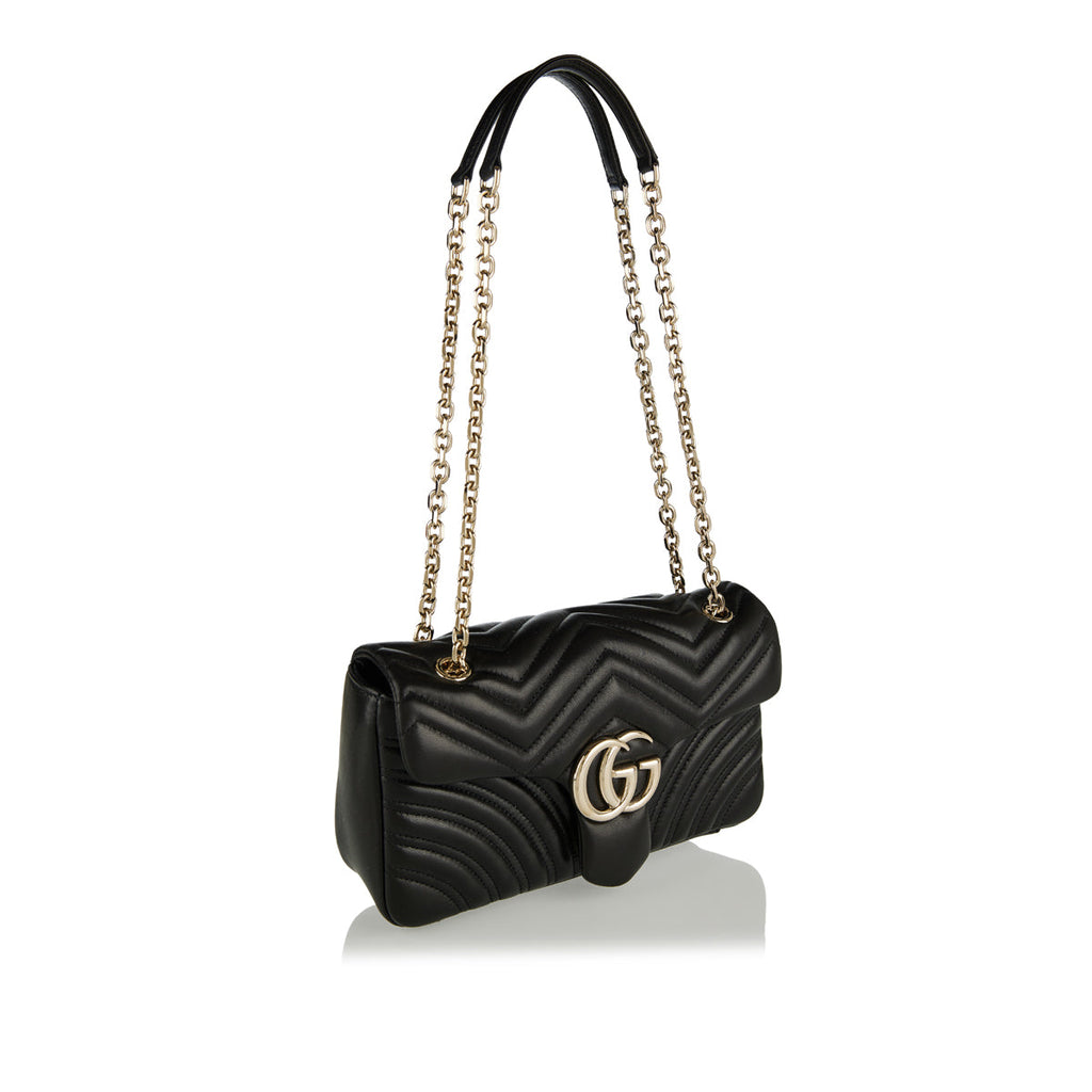 Оригінальна Gg Marmont Medium Shoulder Bag Gucci – вид ззаду