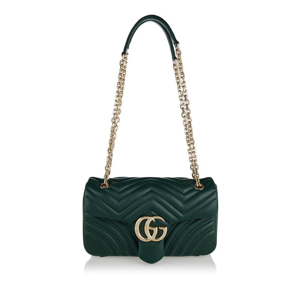 Оригінальна Gg Marmont Medium Shoulder Bag Gucci – боковий вид