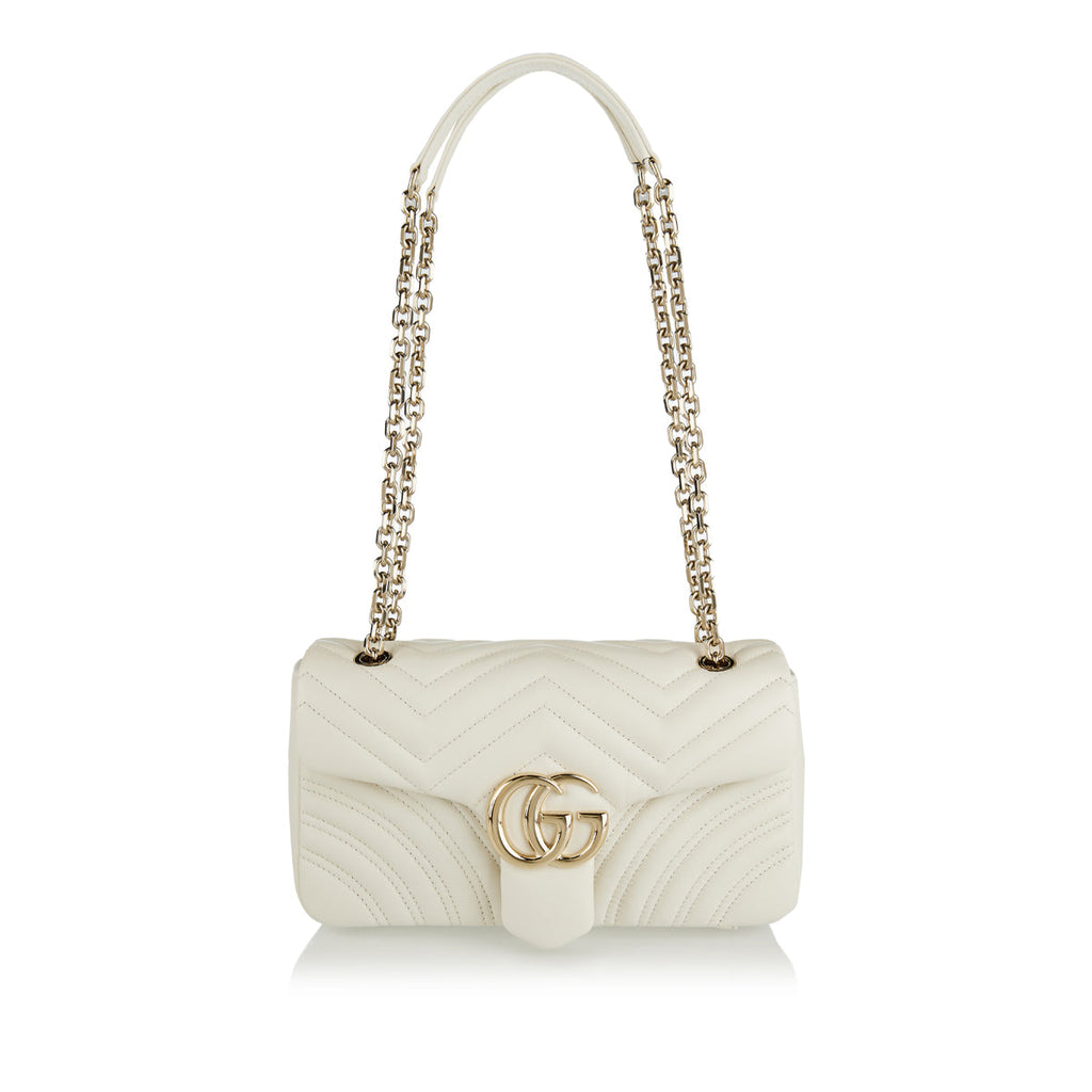 Оригінальна Gg Marmont Medium Shoulder Bag Gucci – боковий вид