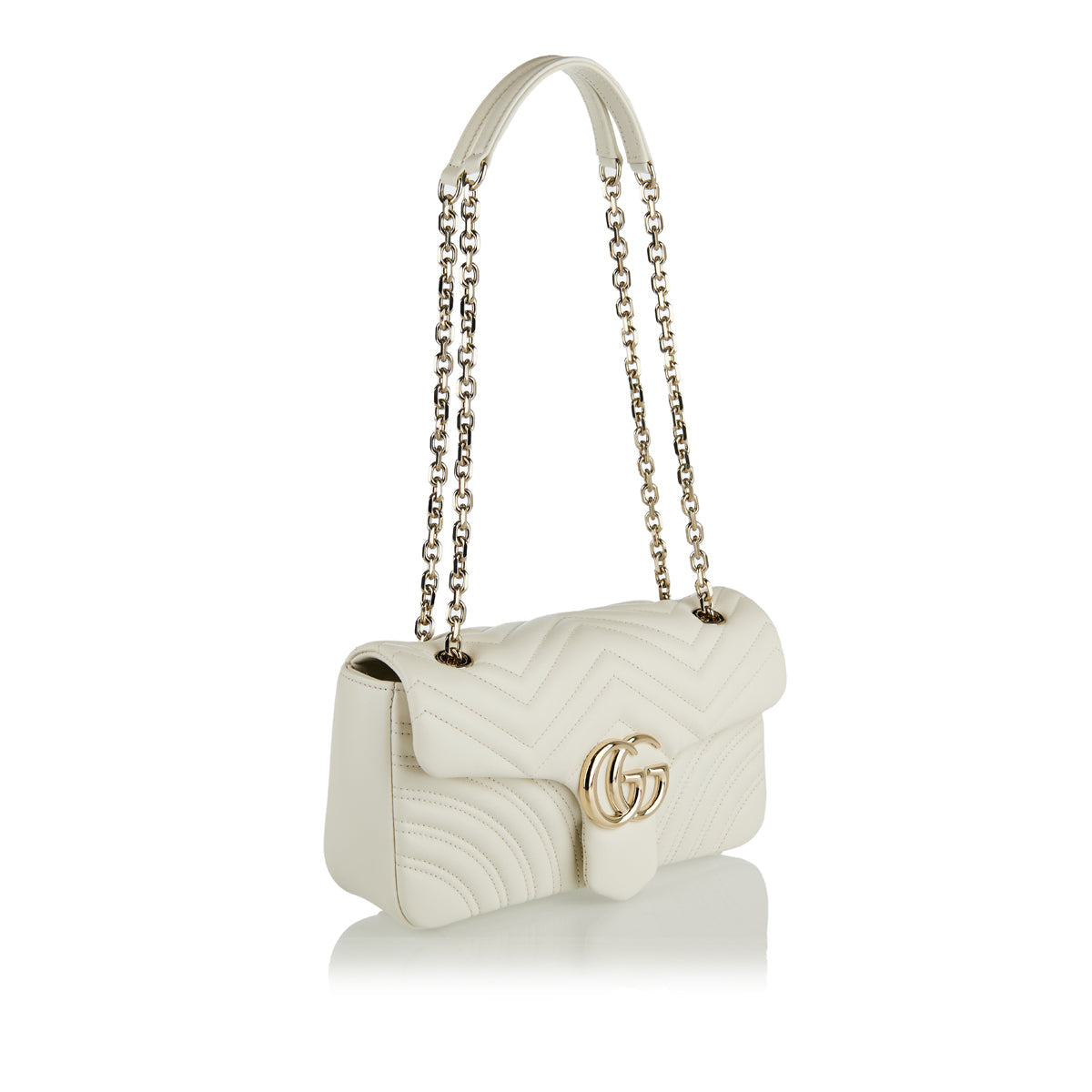 Оригінальна Gg Marmont Medium Shoulder Bag Gucci – вид ззаду