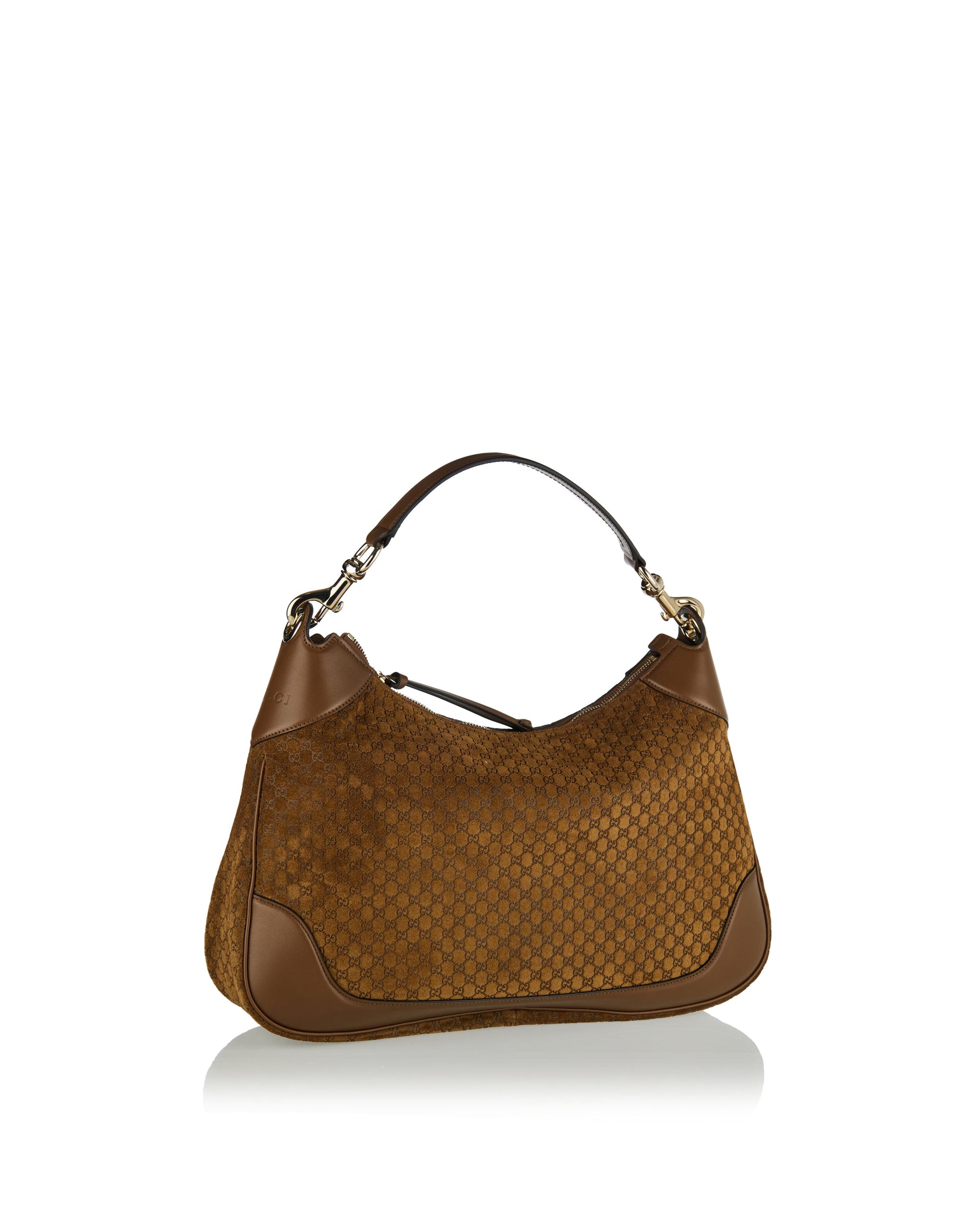 Оригінальна B Medium Shoulder Bag Gucci – вид ззаду