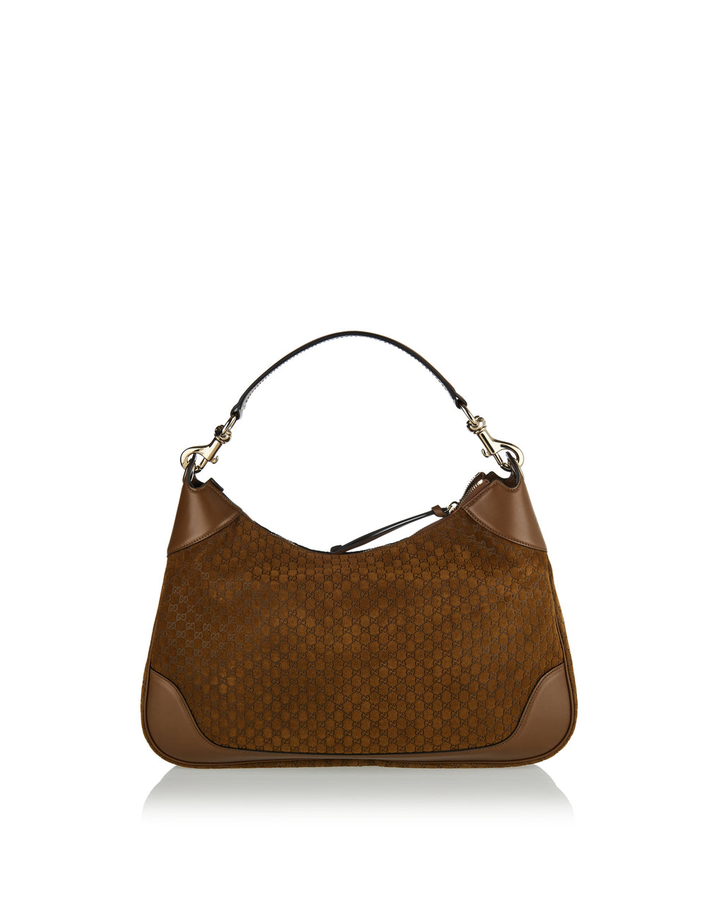 Оригінальна B Medium Shoulder Bag Gucci – боковий вид