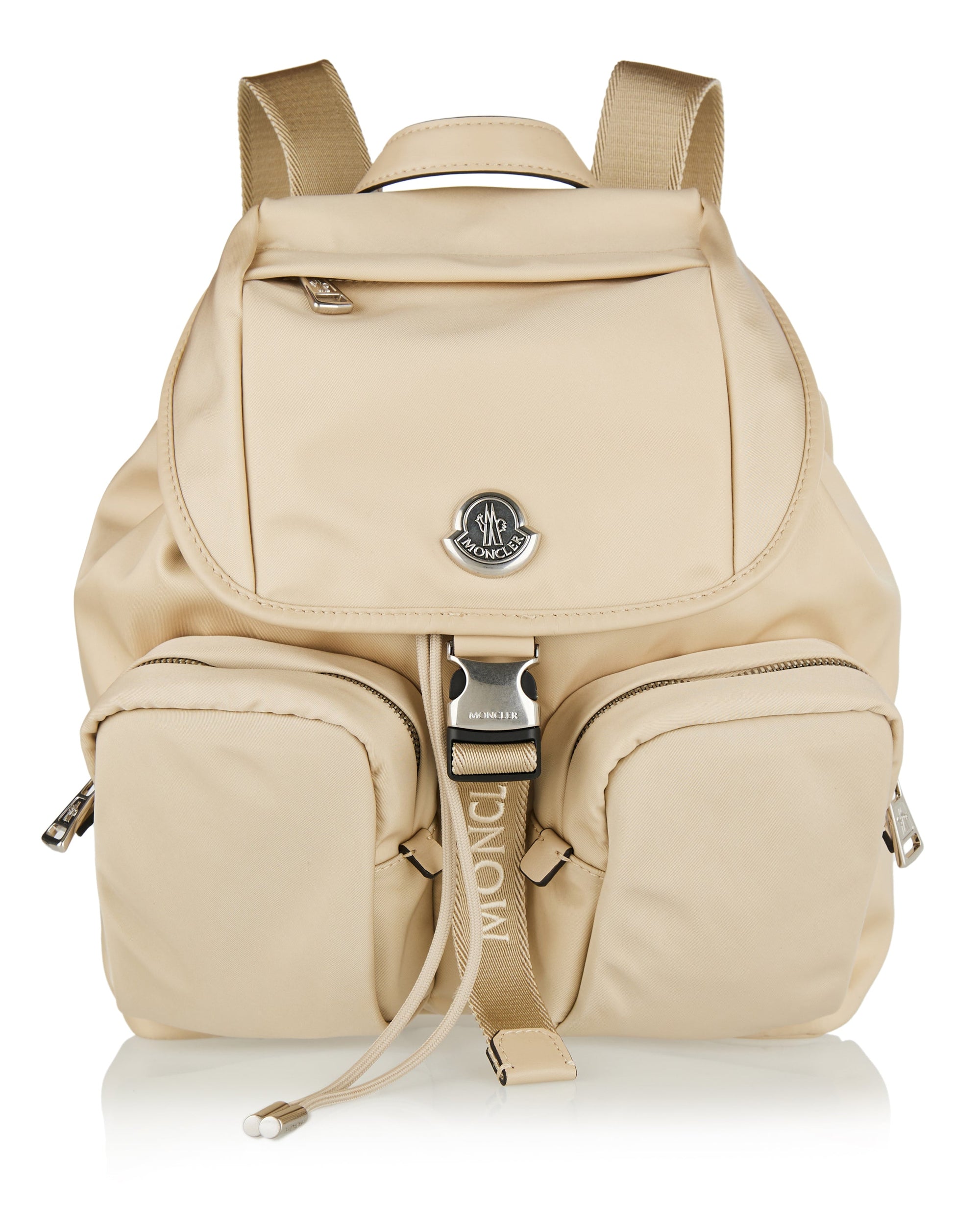 New Trick Metal Logo Backpack Moncler – Гарантія оригінальності – боковий вид - MONCLER