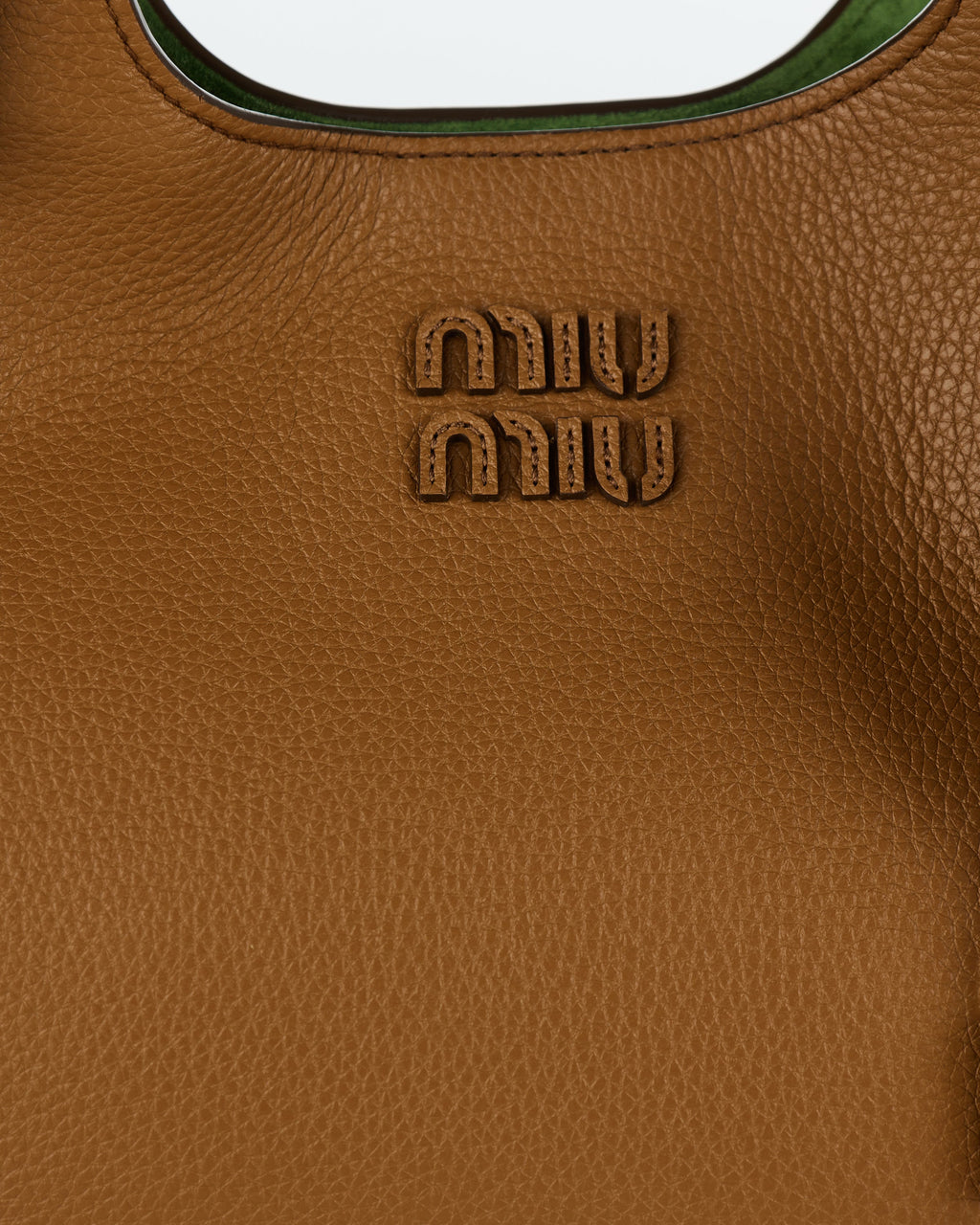 Hammered Leather Handbag Miu miu оригінал – Купити в Україні – збільшений вид