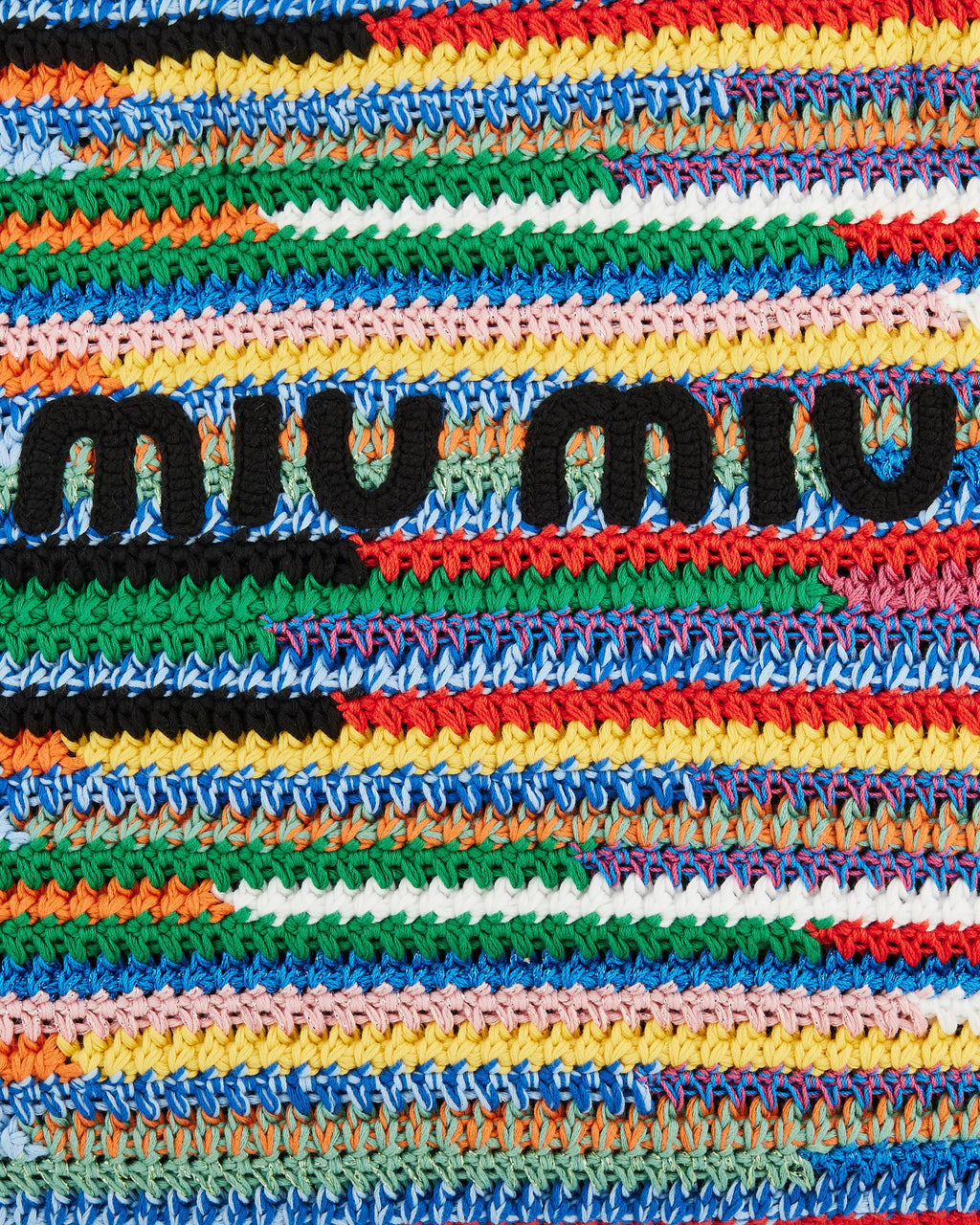 Crochet Large Tote Miu miu оригінал – Купити в Україні – збільшений вид