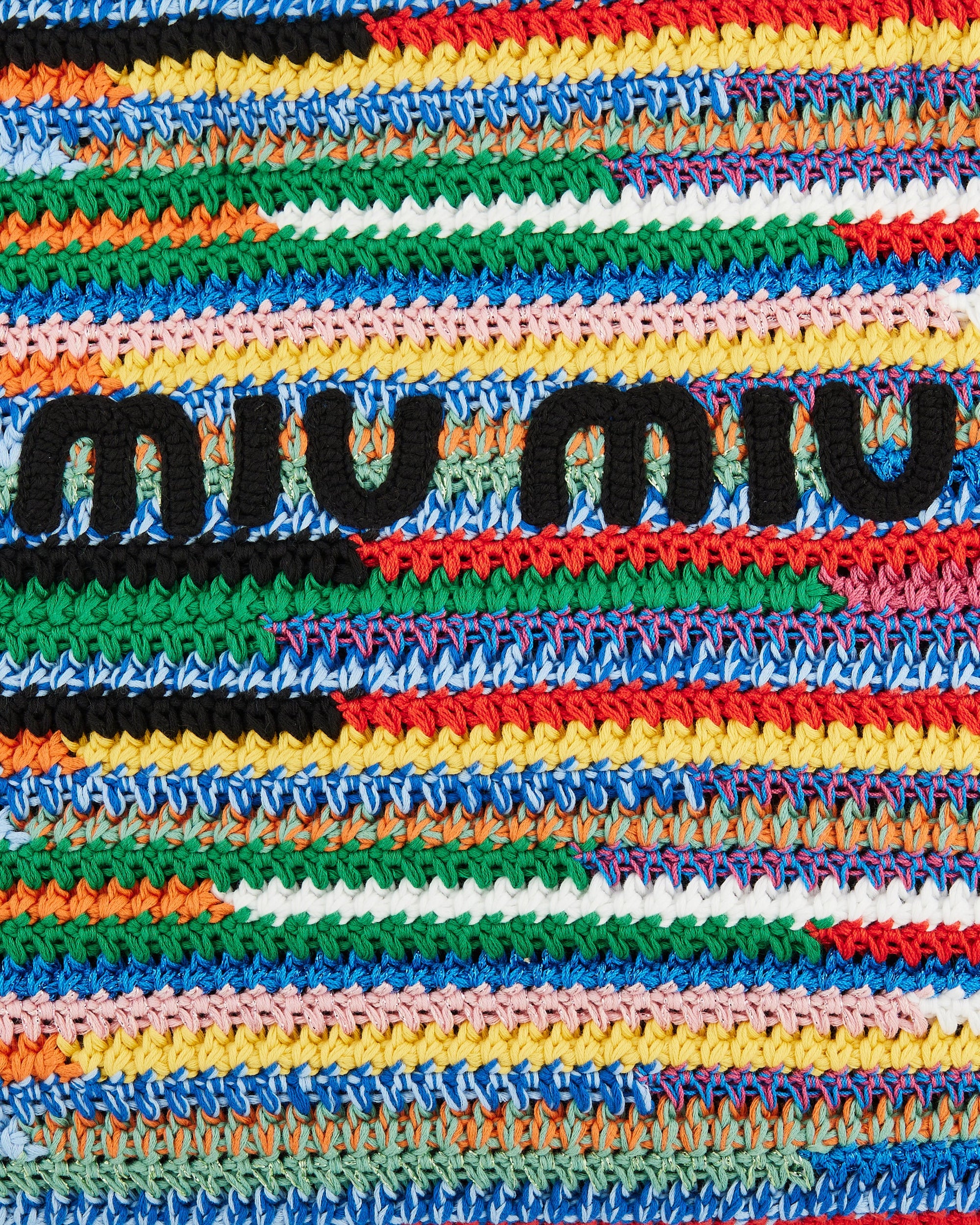 Crochet Large Tote Miu miu оригінал – Купити в Україні – збільшений вид