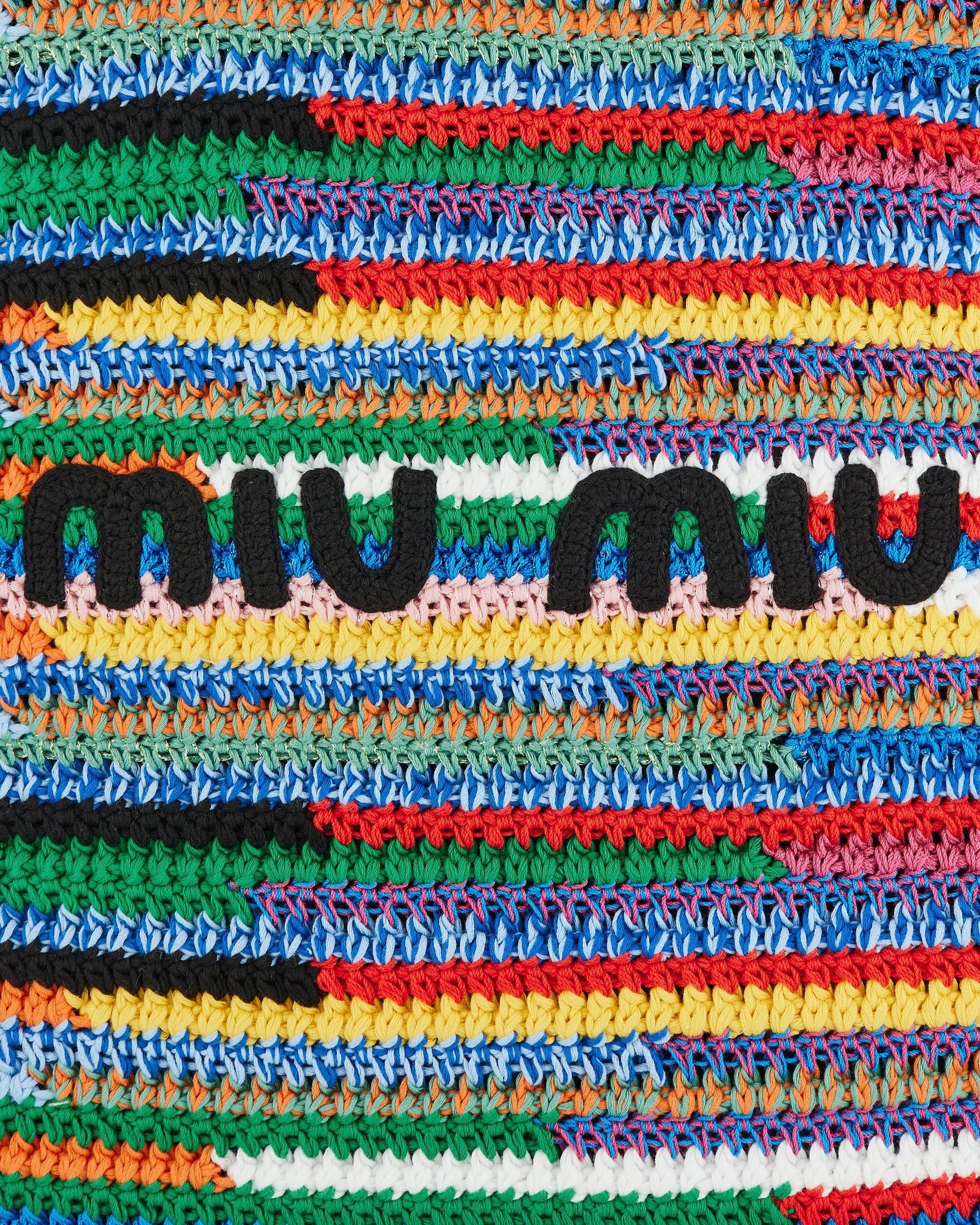 Crochet Tote Bag Miu miu оригінал – Купити в Україні – збільшений вид