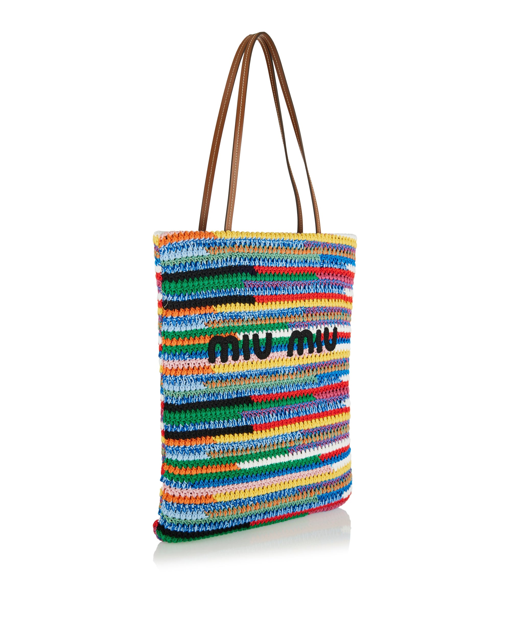 Crochet Tote Bag Miu miu оригінал – Купити в Україні – вид ззаду