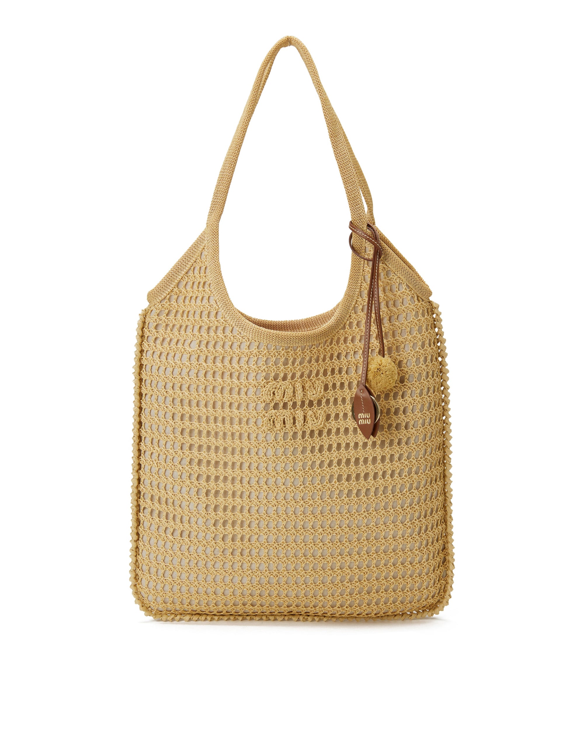 Ivy Crochet Shoulder Bag Miu miu – Гарантія оригінальності – боковий вид