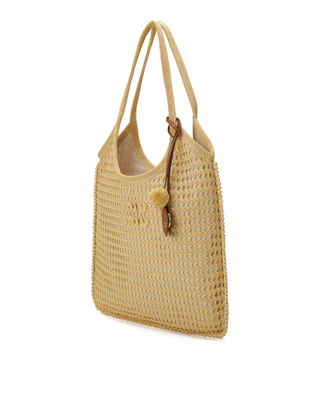 Ivy Crochet Shoulder Bag Miu miu – Гарантія оригінальності – вид ззаду