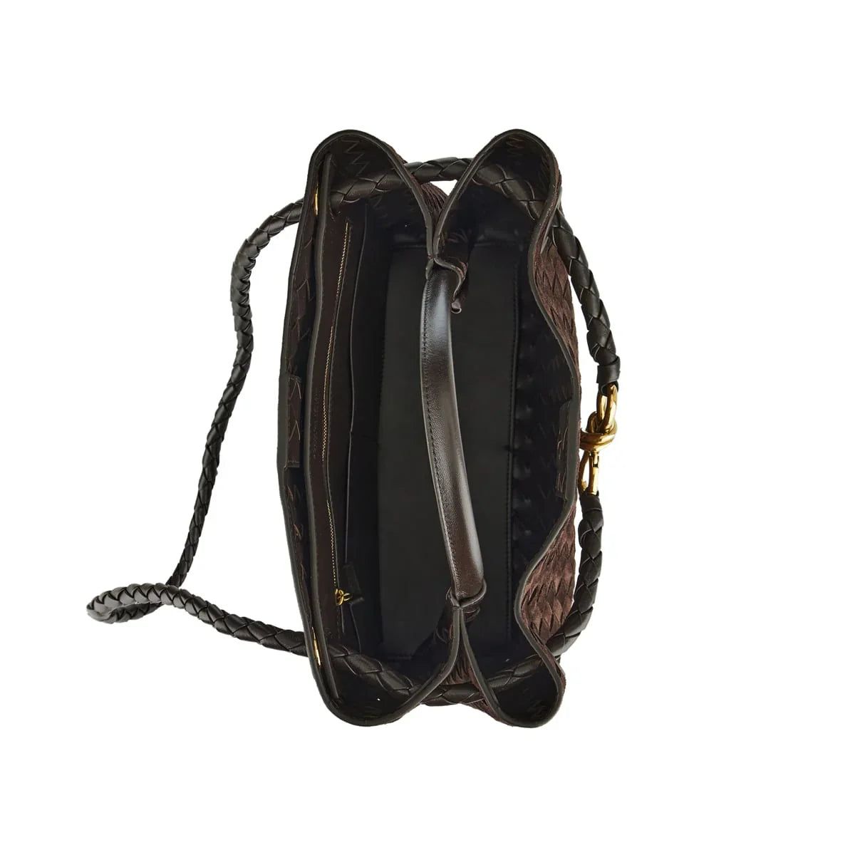 Оригінальна Andiamo Intrecciato Leather Tote Bag Bottega veneta – збільшений вид