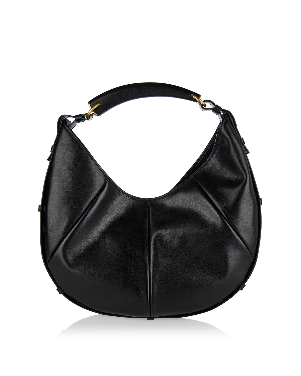 Оригінальна Mombasa Medium Leather Shoulder Bag Saint laurent – боковий вид