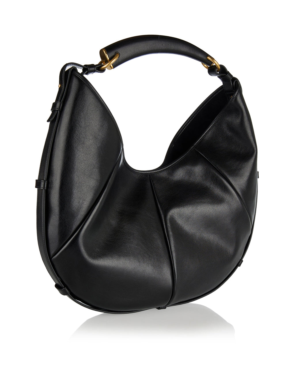 Оригінальна Mombasa Medium Leather Shoulder Bag Saint laurent – вид ззаду