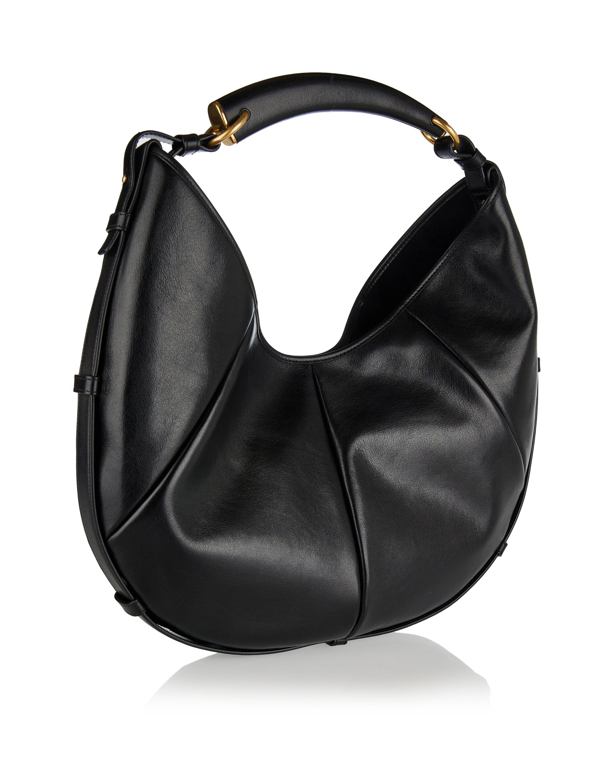 Оригінальна Mombasa Medium Leather Shoulder Bag Saint laurent – вид ззаду