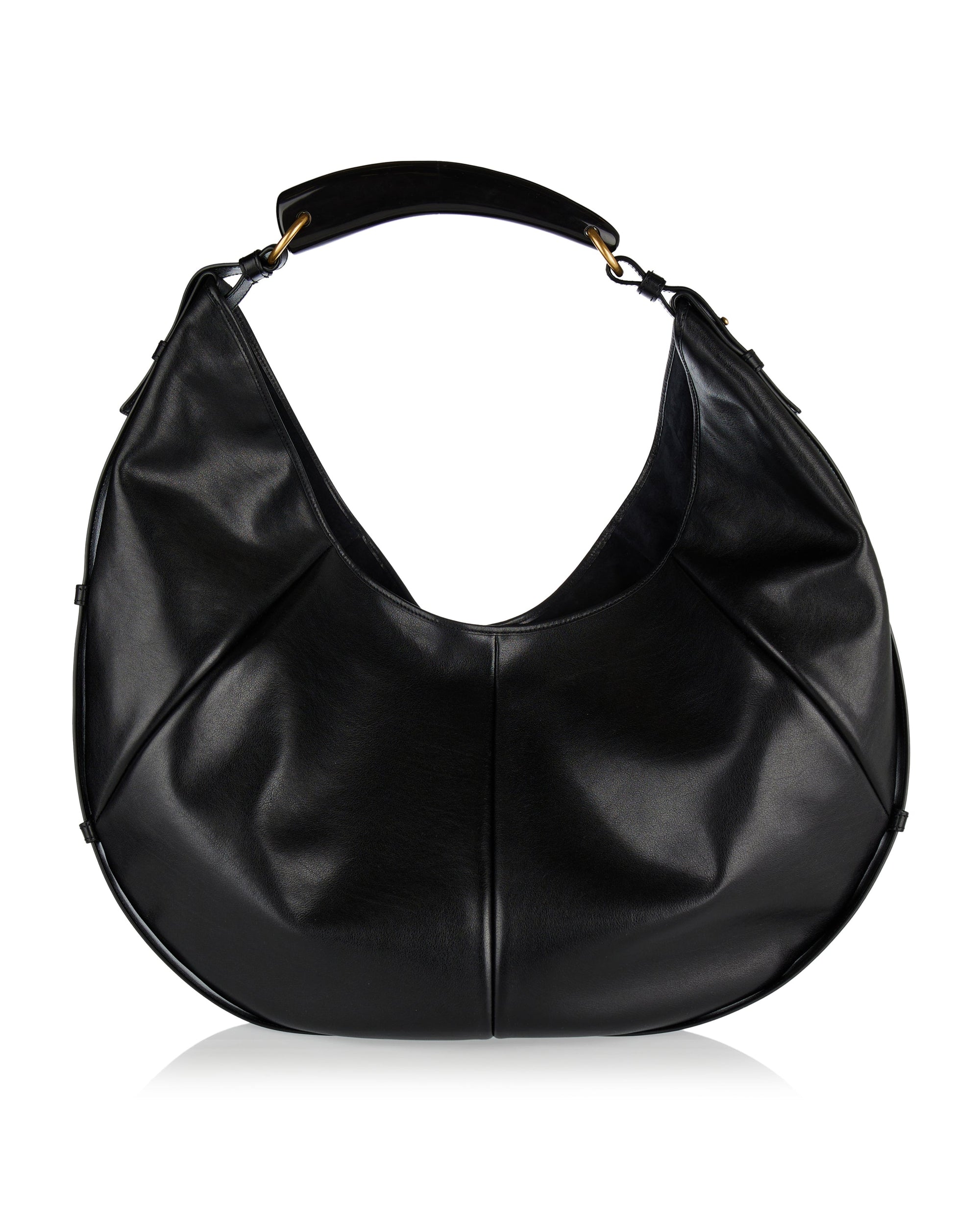 Mombasa Large Leather Shoulder Bag Saint laurent оригінал – Купити в Україні – боковий вид