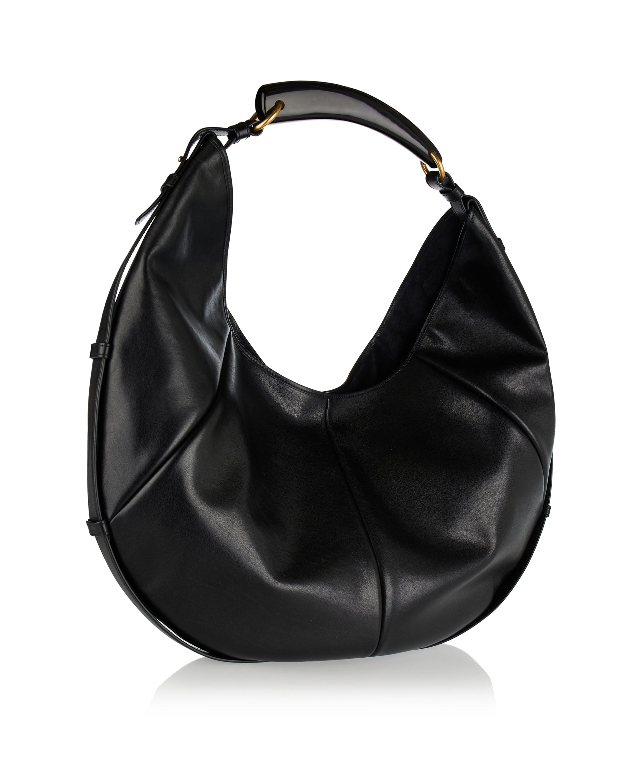 Mombasa Large Leather Shoulder Bag Saint laurent оригінал – Купити в Україні – вид ззаду