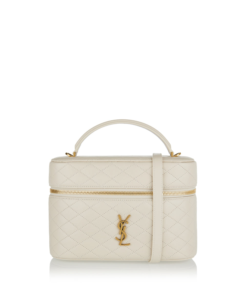 Оригінальна Gaby Large Vanity Leather Bag Saint laurent – боковий вид