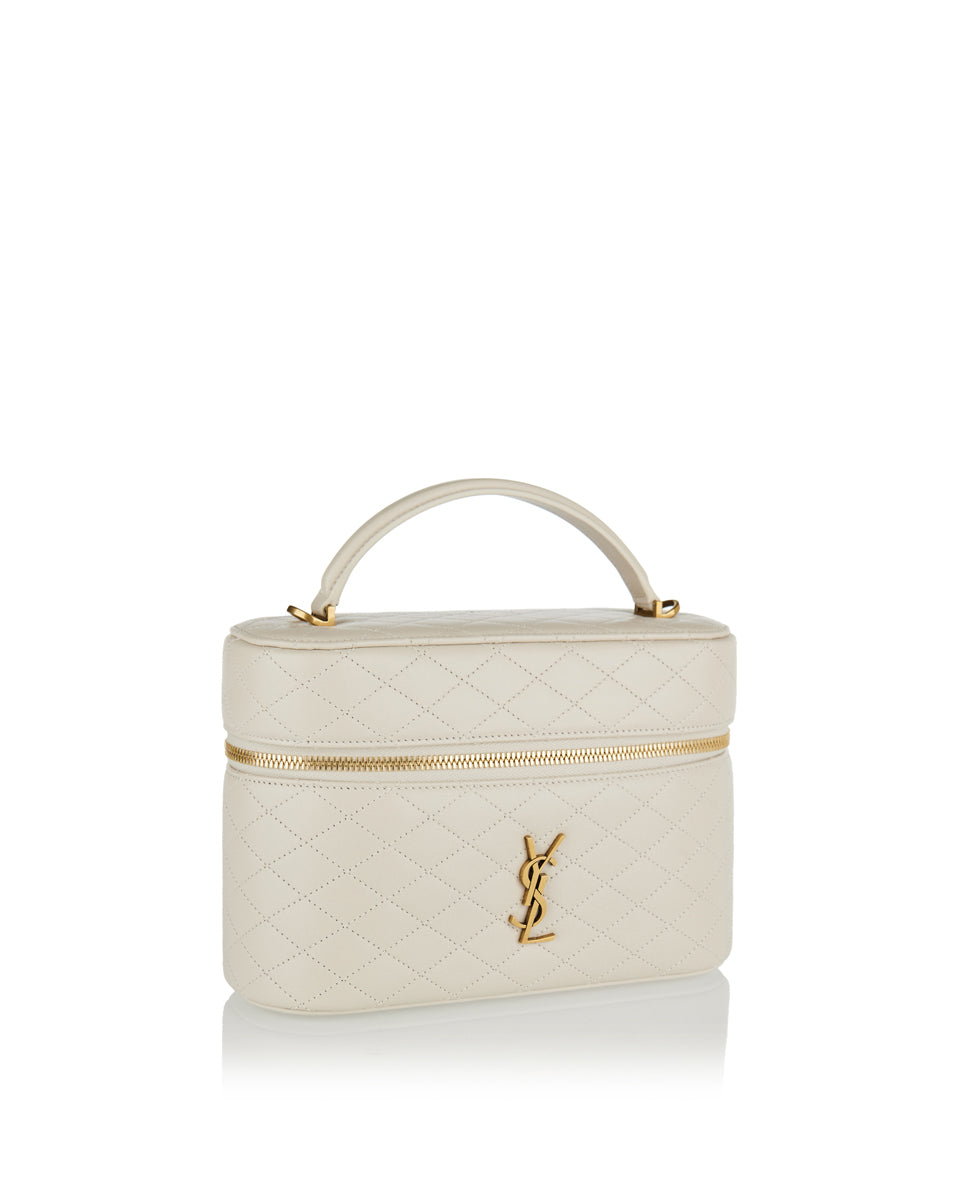 Оригінальна Gaby Large Vanity Leather Bag Saint laurent – вид ззаду