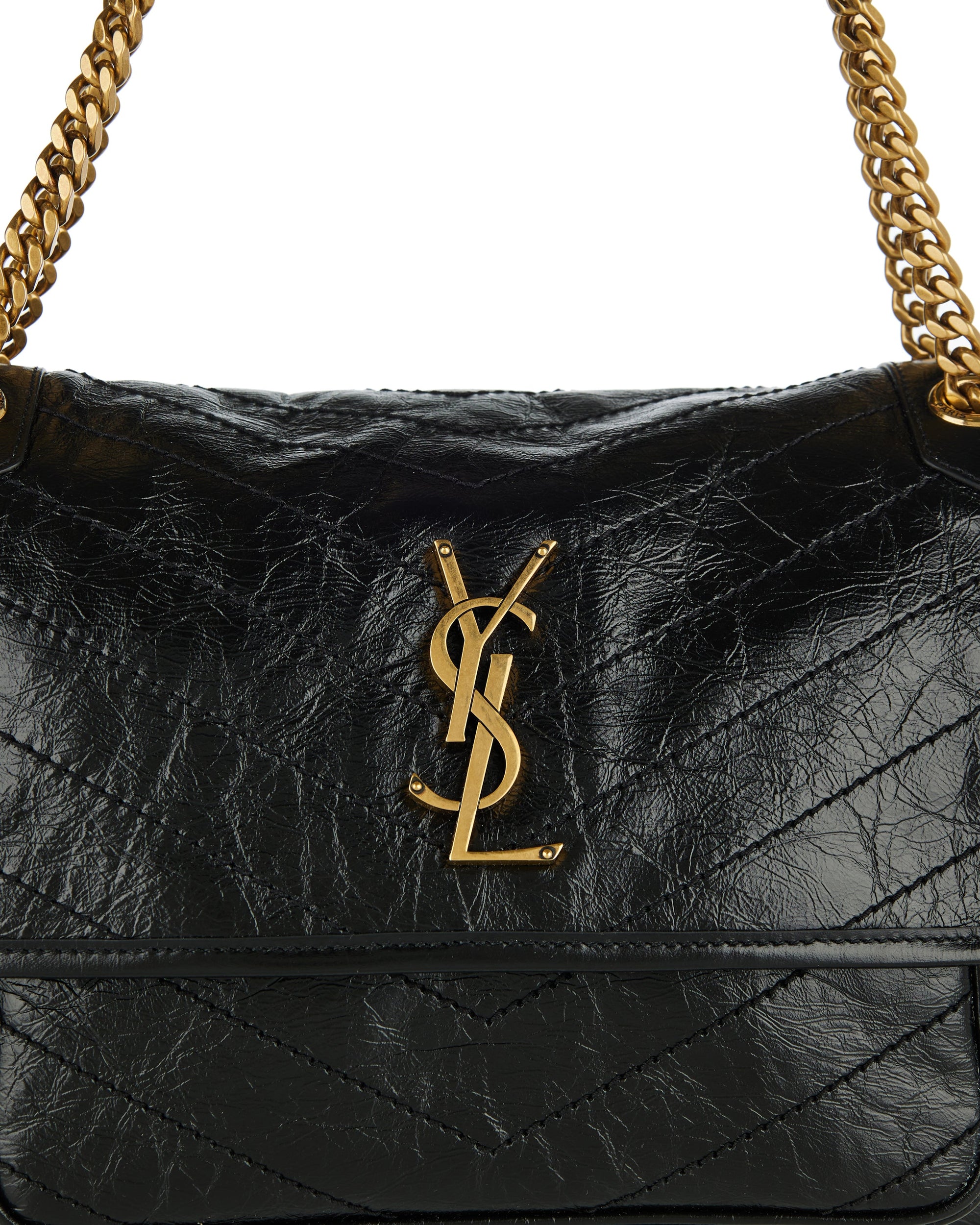 Niki Medium Leather Shoulder Bag Saint laurent оригінал – Купити в Україні – збільшений вид