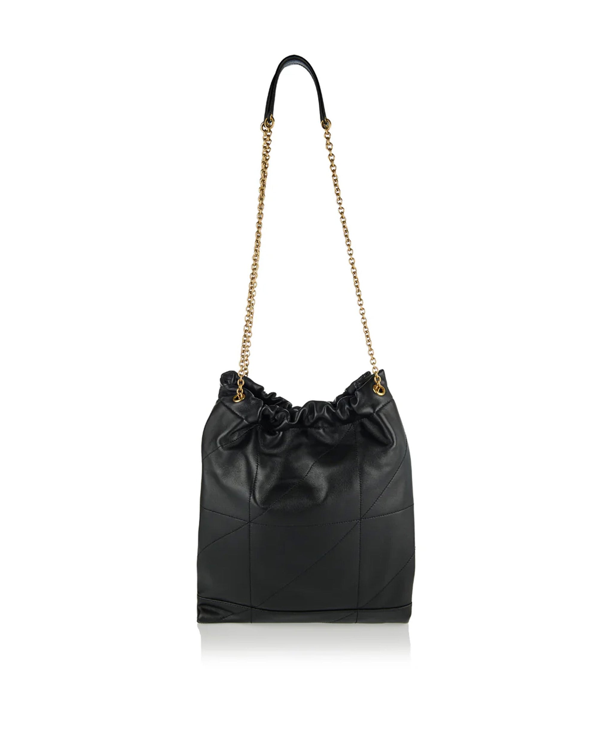 Jamie Quilted Leather Shoulder Bag Saint laurent – Гарантія оригінальності – детальний вид