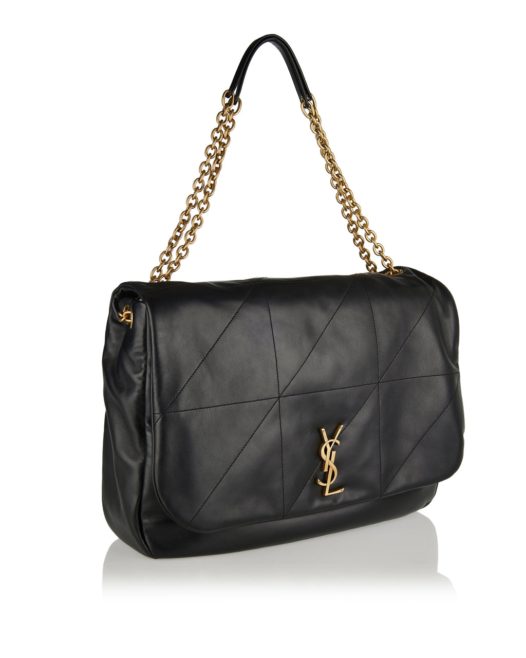 Jamie 4.3 Quilted Large Leather Shoulder Bag Saint laurent – Гарантія оригінальності – вид ззаду