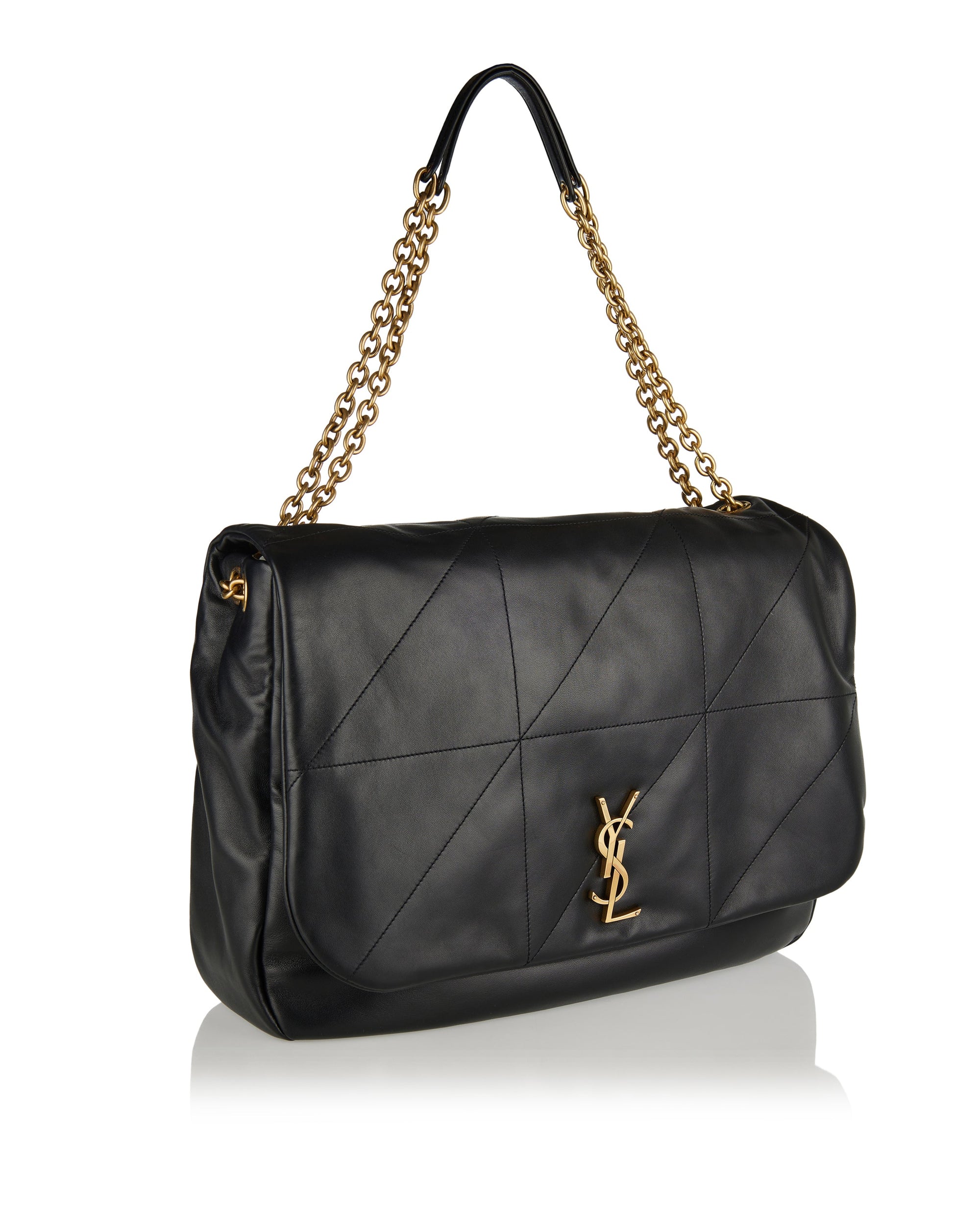 Jamie 4.3 Quilted Large Leather Shoulder Bag Saint laurent – Гарантія оригінальності – вид ззаду