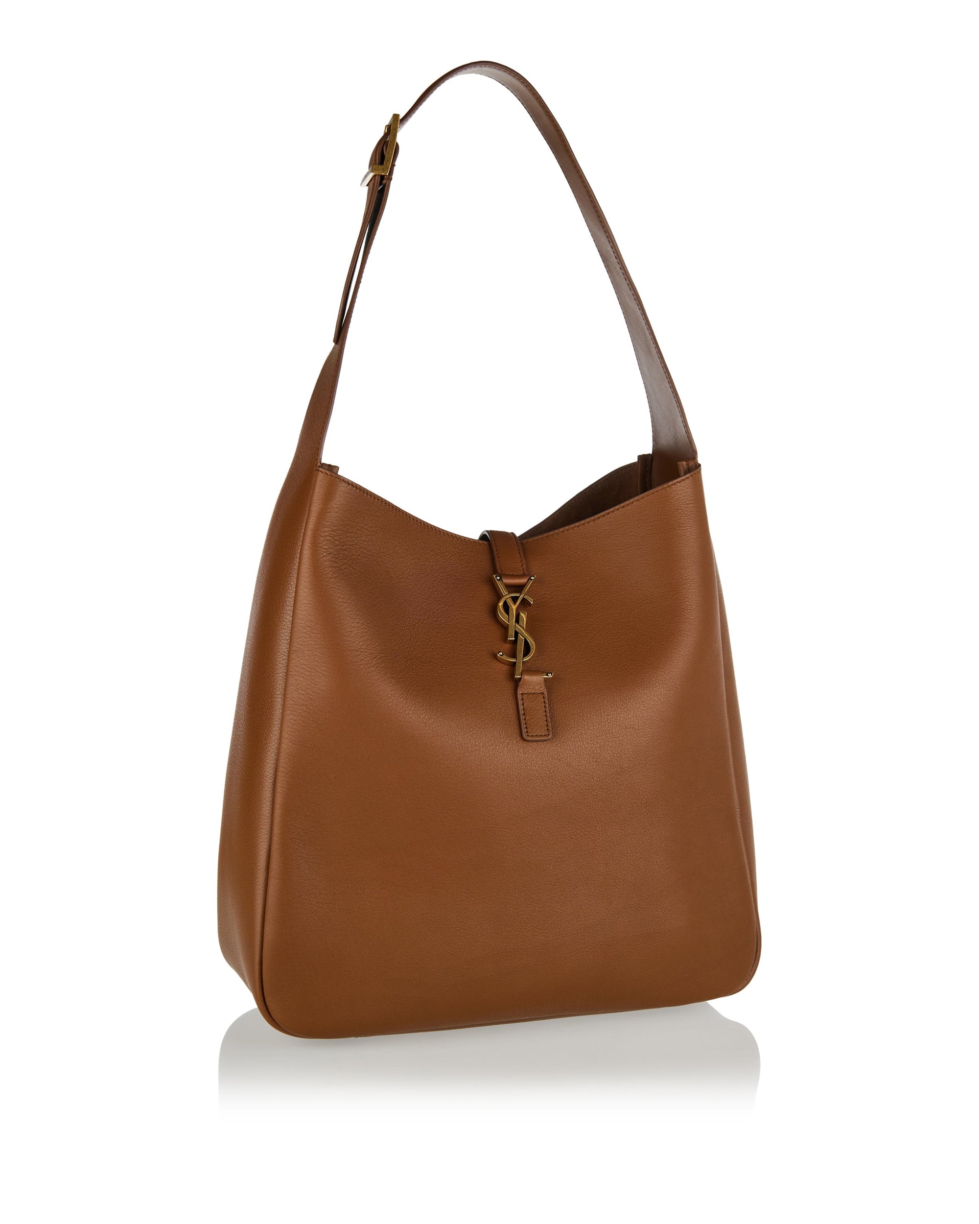 Оригінальна Le 5 À 7 Large Grained Leather Shoulder Bag Saint laurent – вид ззаду
