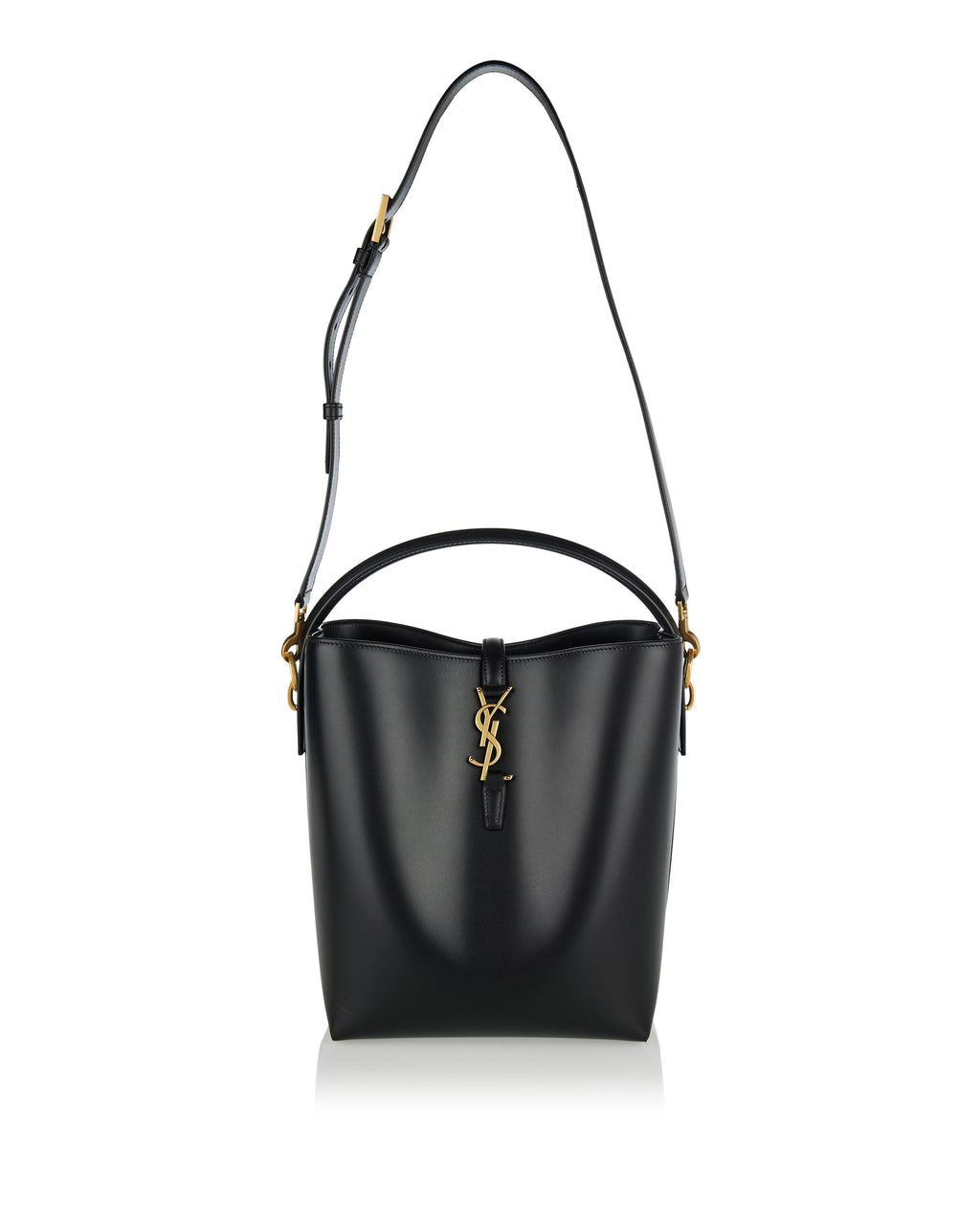 Оригінальна Le 37 Shiny Leather Bag Saint laurent – боковий вид