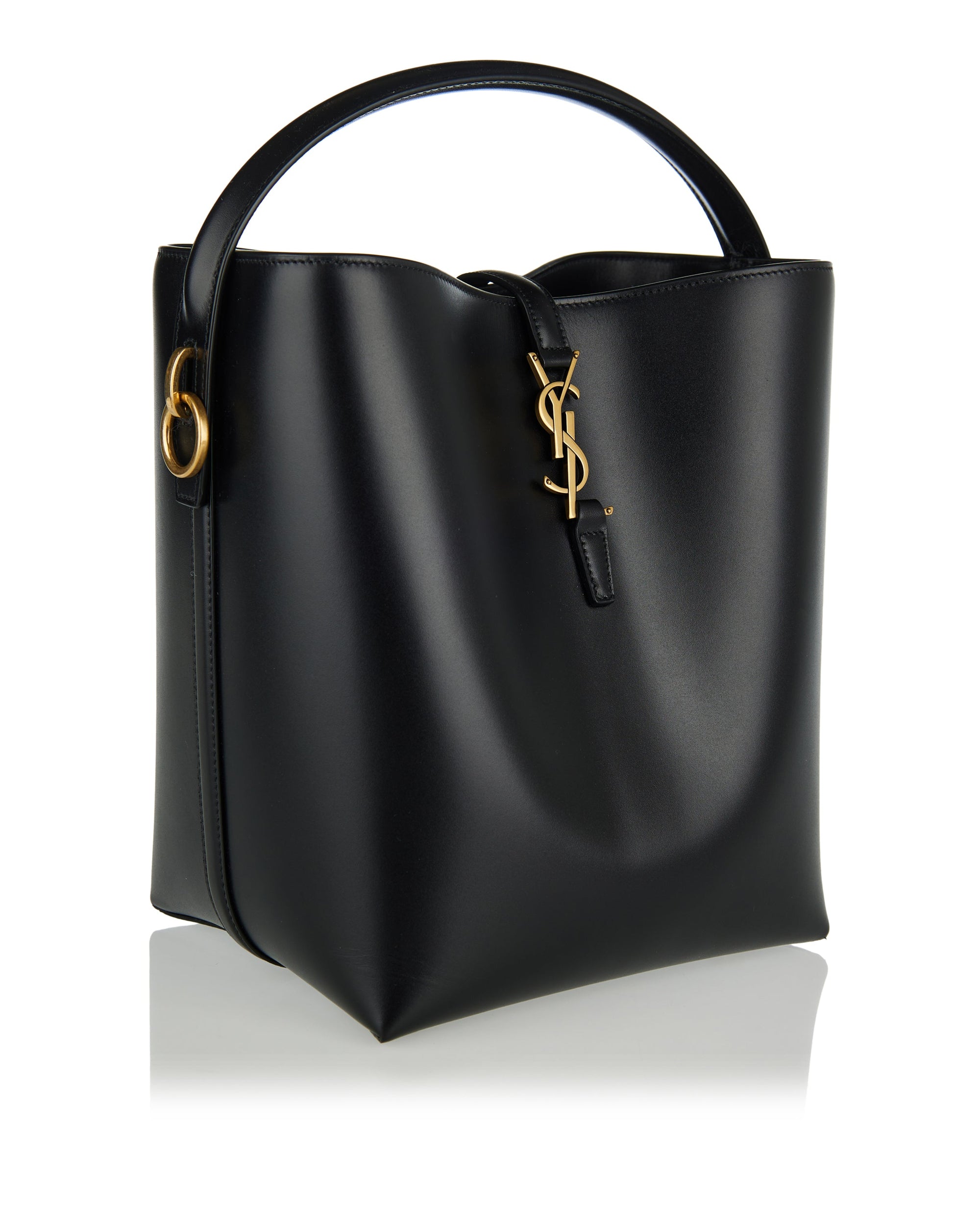 Оригінальна Le 37 Shiny Leather Bag Saint laurent – вид ззаду