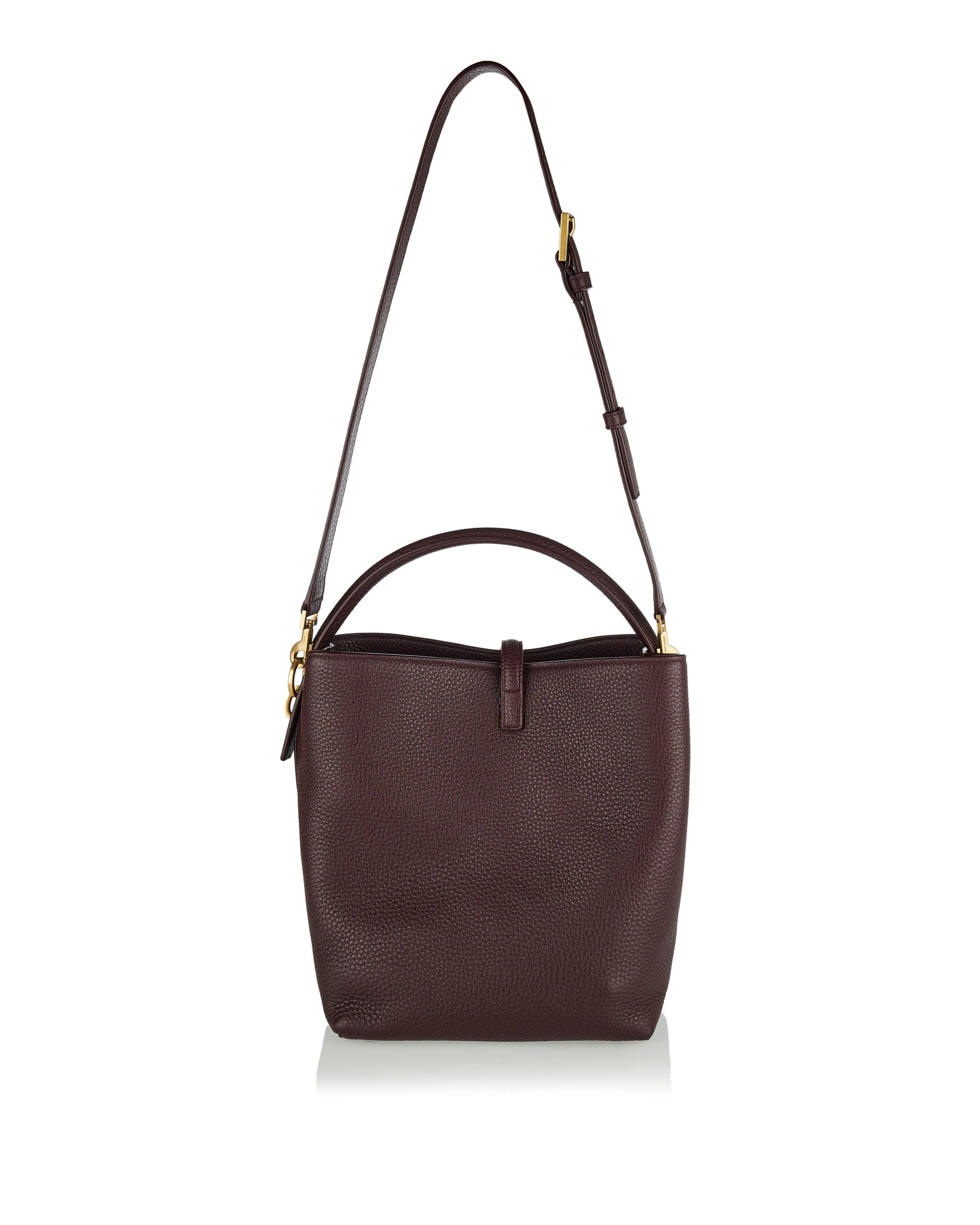 Оригінальна Le 37 Mini Leather Bucket Bag Saint laurent – детальний вид