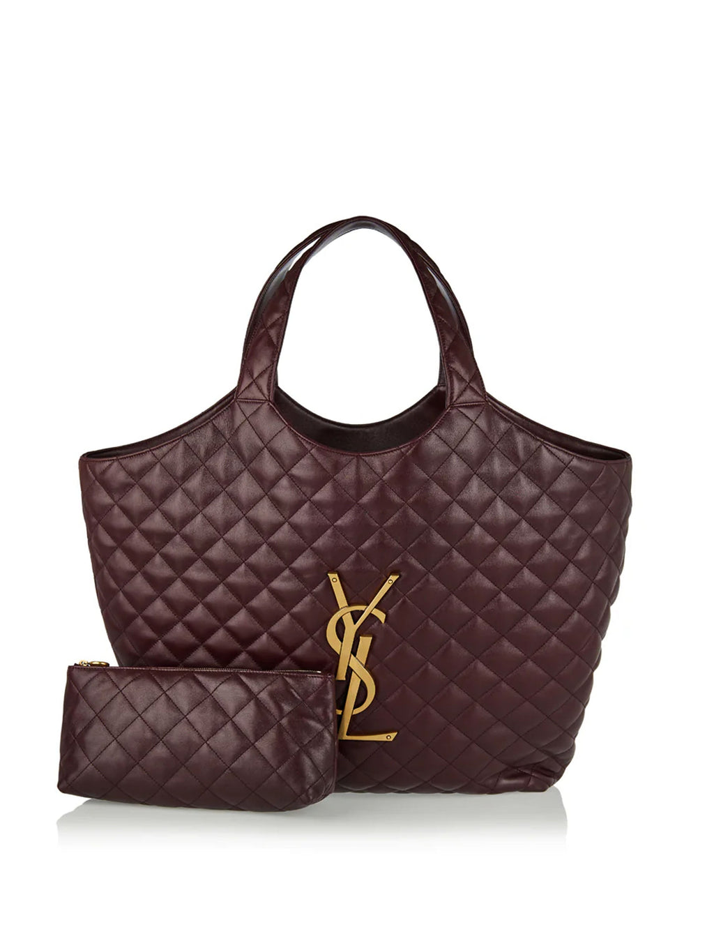 Icare Quilted Leather Tote Bag Saint laurent – Гарантія оригінальності – збільшений вид