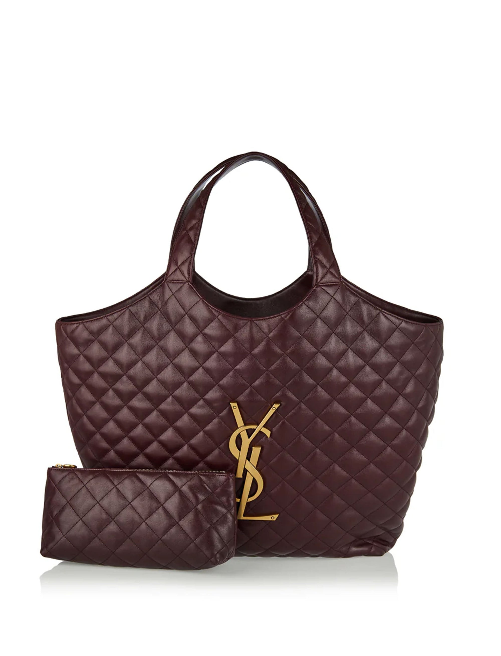Icare Quilted Leather Tote Bag Saint laurent – Гарантія оригінальності – збільшений вид